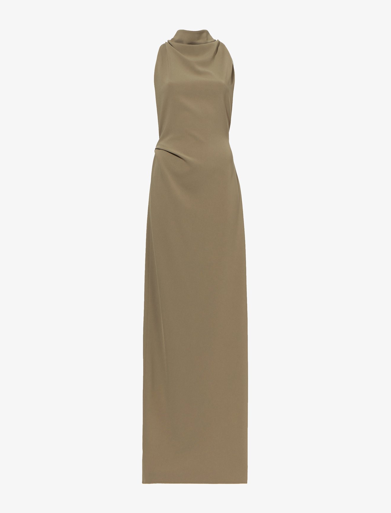 Matte Crepe Backless Dress #4