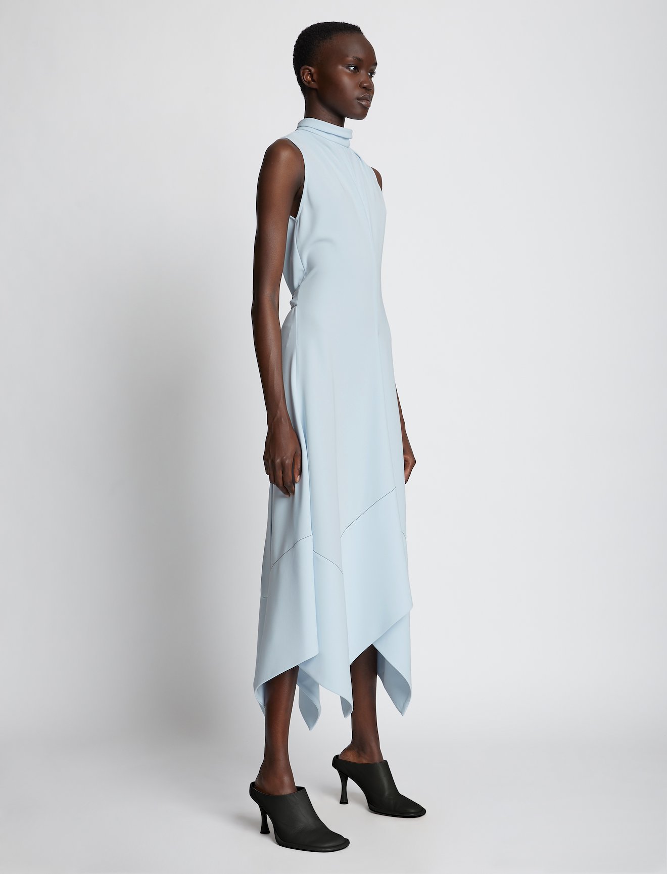 Matte Crepe Georgette Dress #1