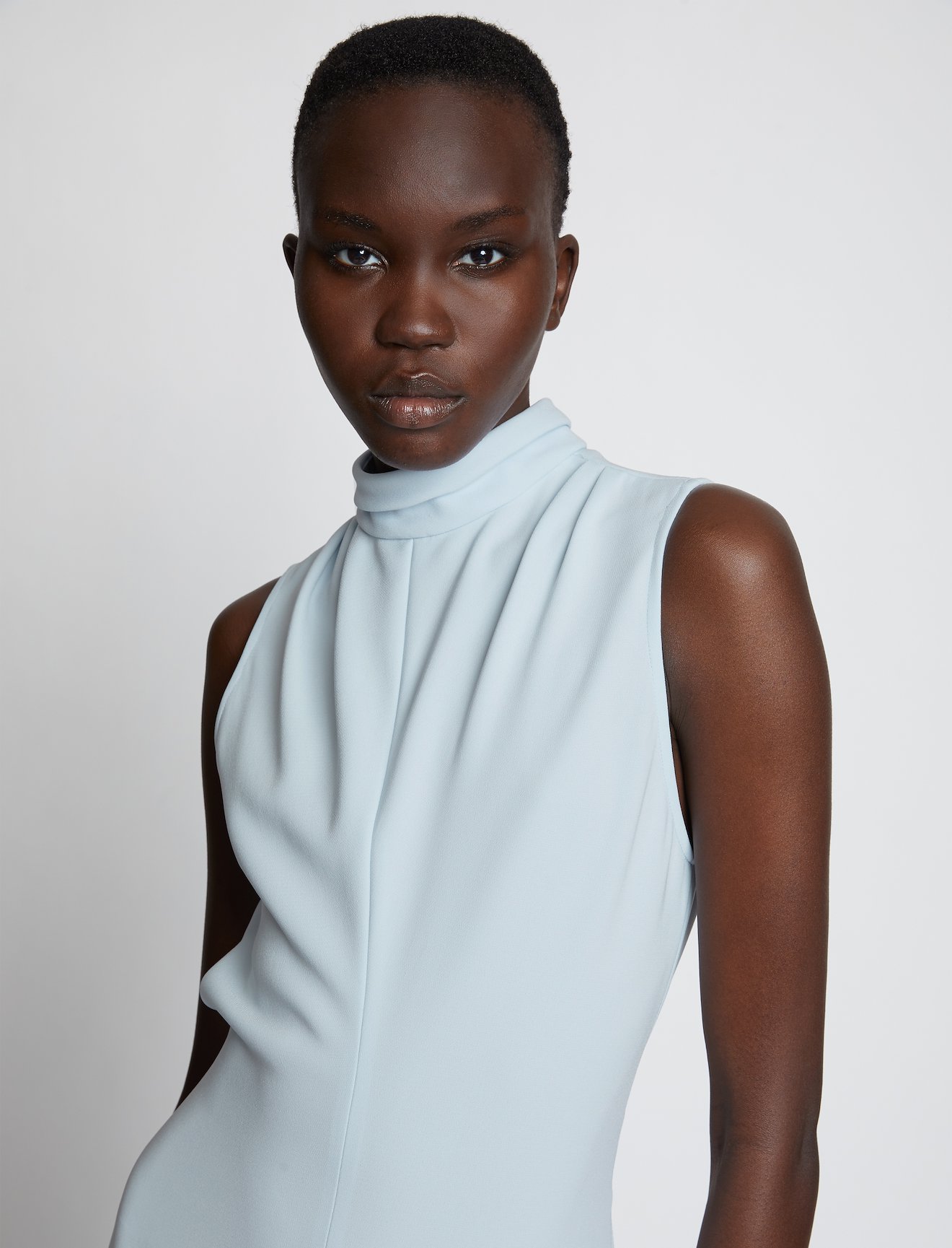 Matte Crepe Georgette Dress #3