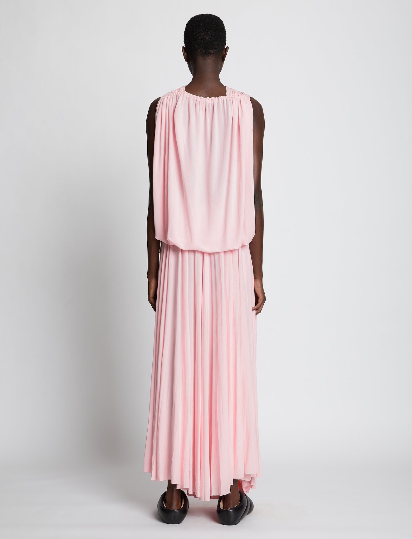 Matte Jersey Draped Dress #2