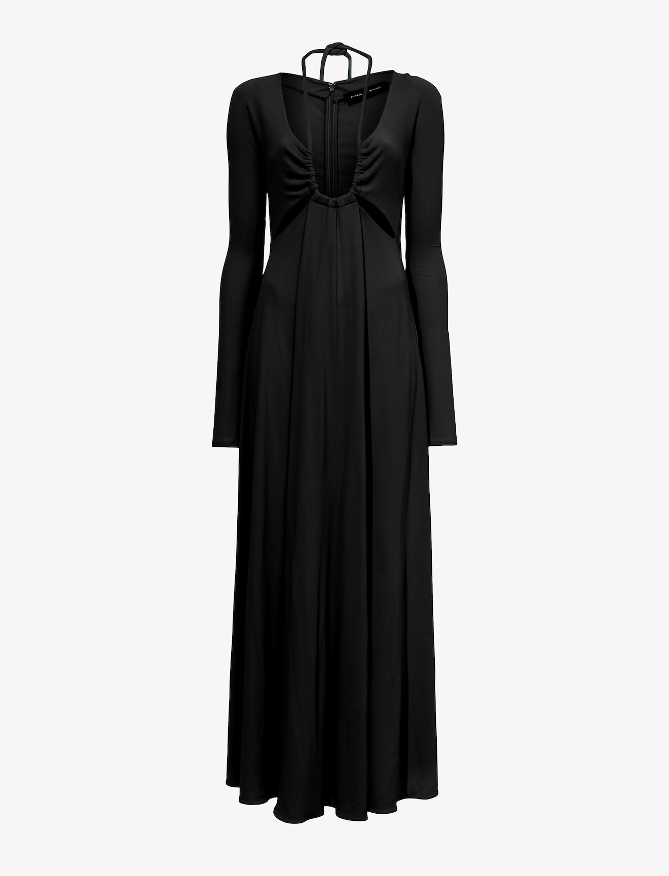 Matte Jersey Long Sleeve Dress #4