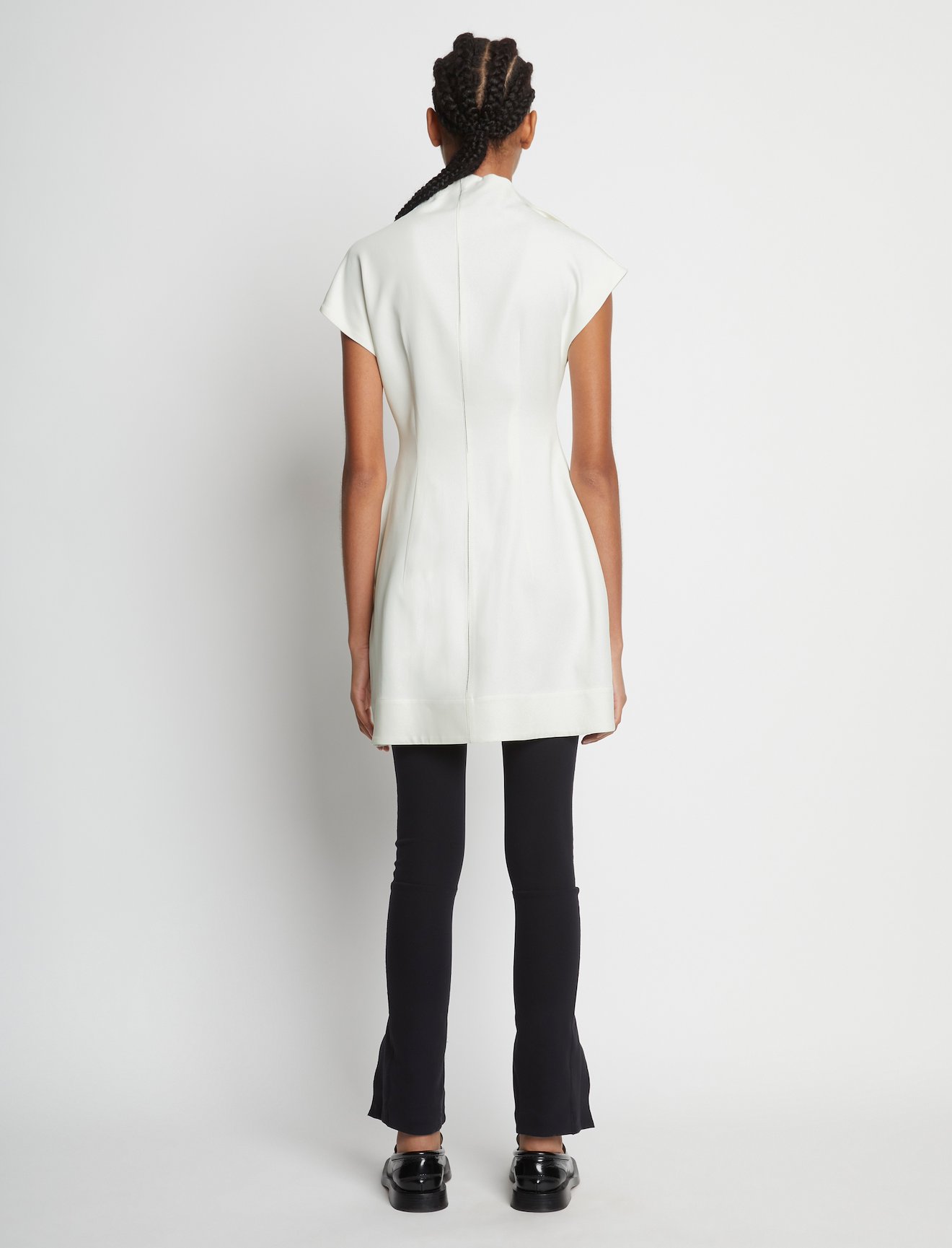 Matte Viscose Crepe Sleeveless Top #3