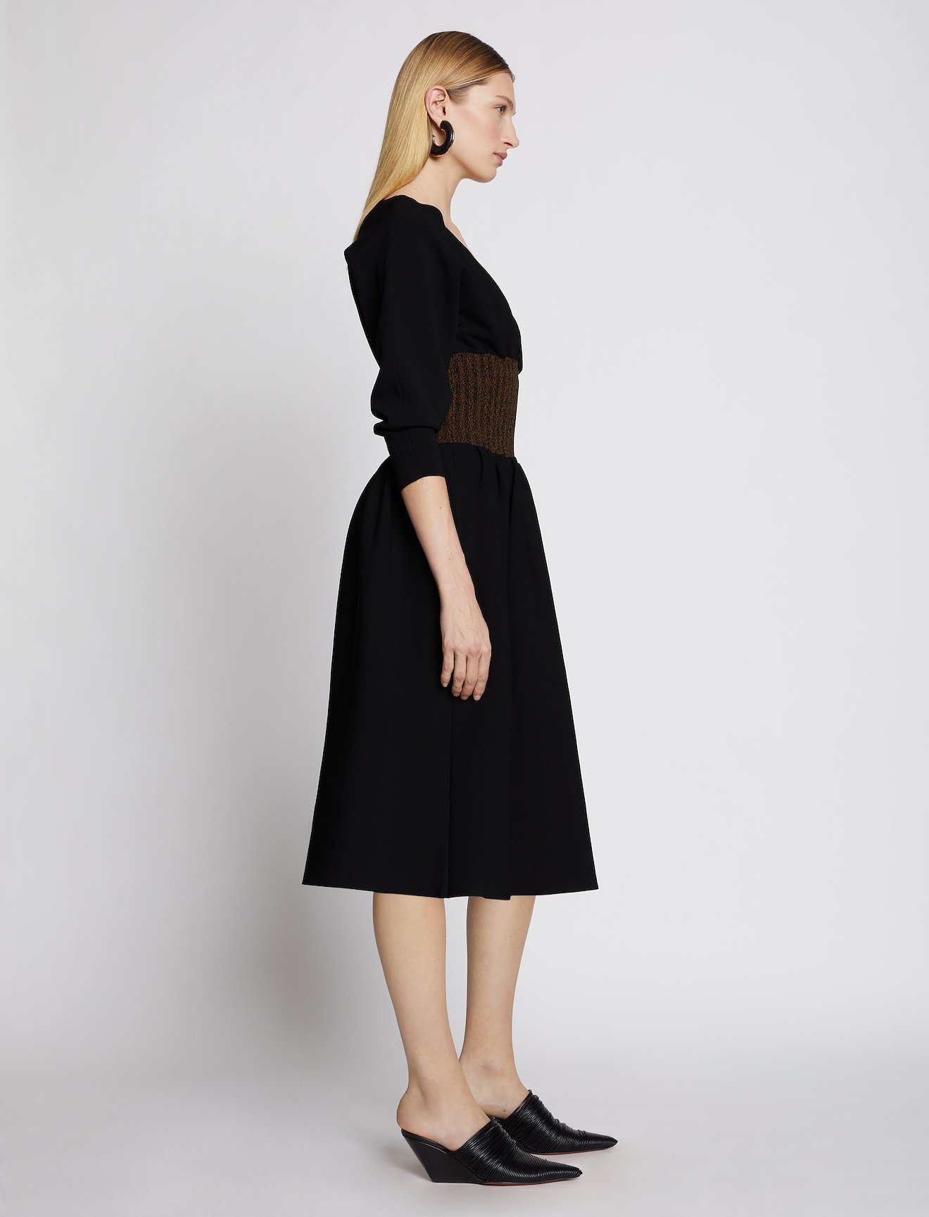 Matte Viscose Knit Dress #1