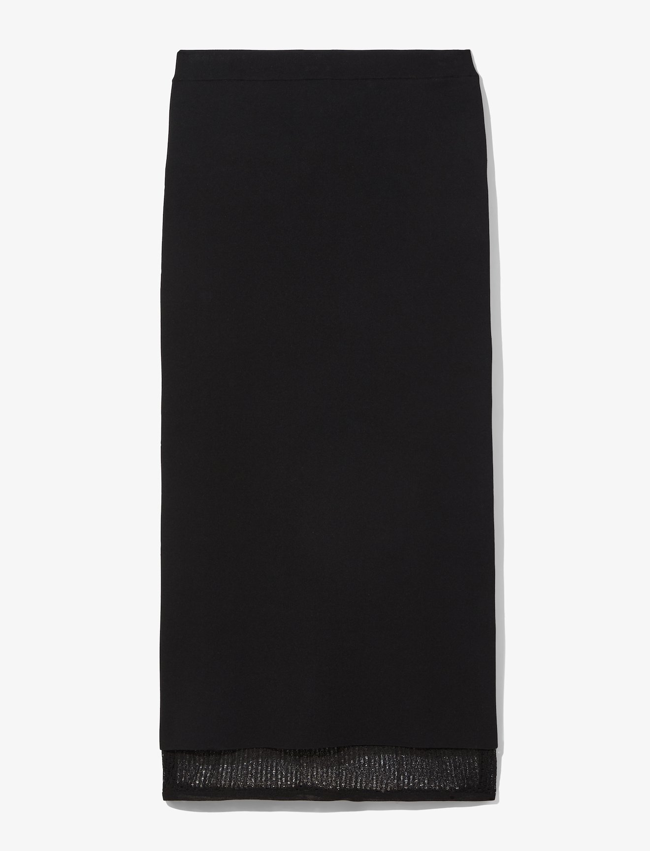 Matte Viscose Knit Skirt #4
