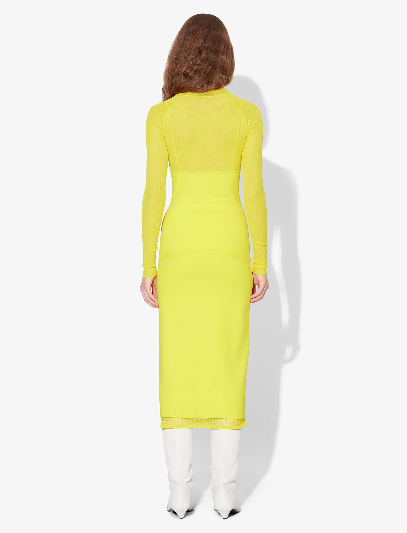 Matte Viscose Knit Skirt #2