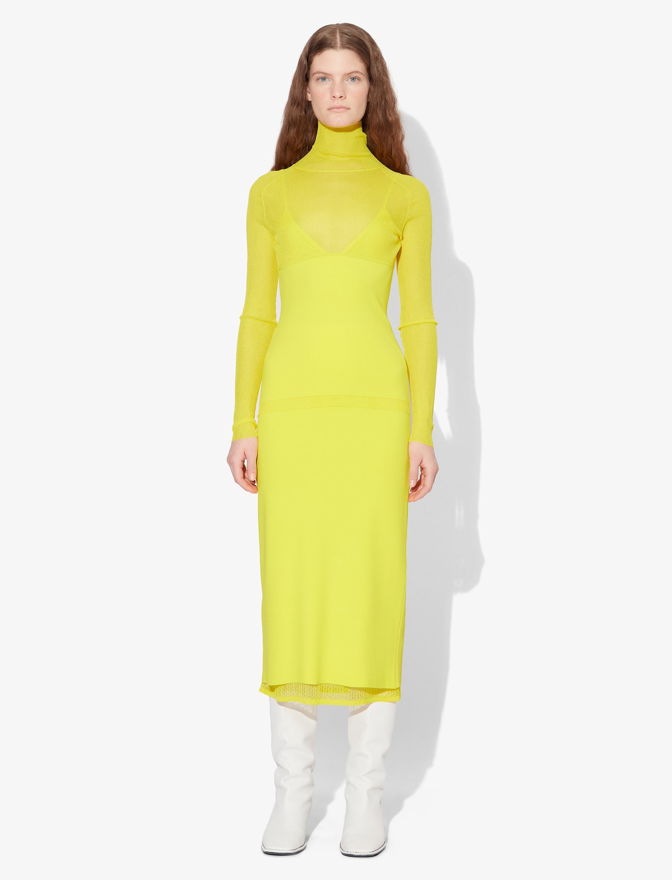 Matte Viscose Knit Skirt #1