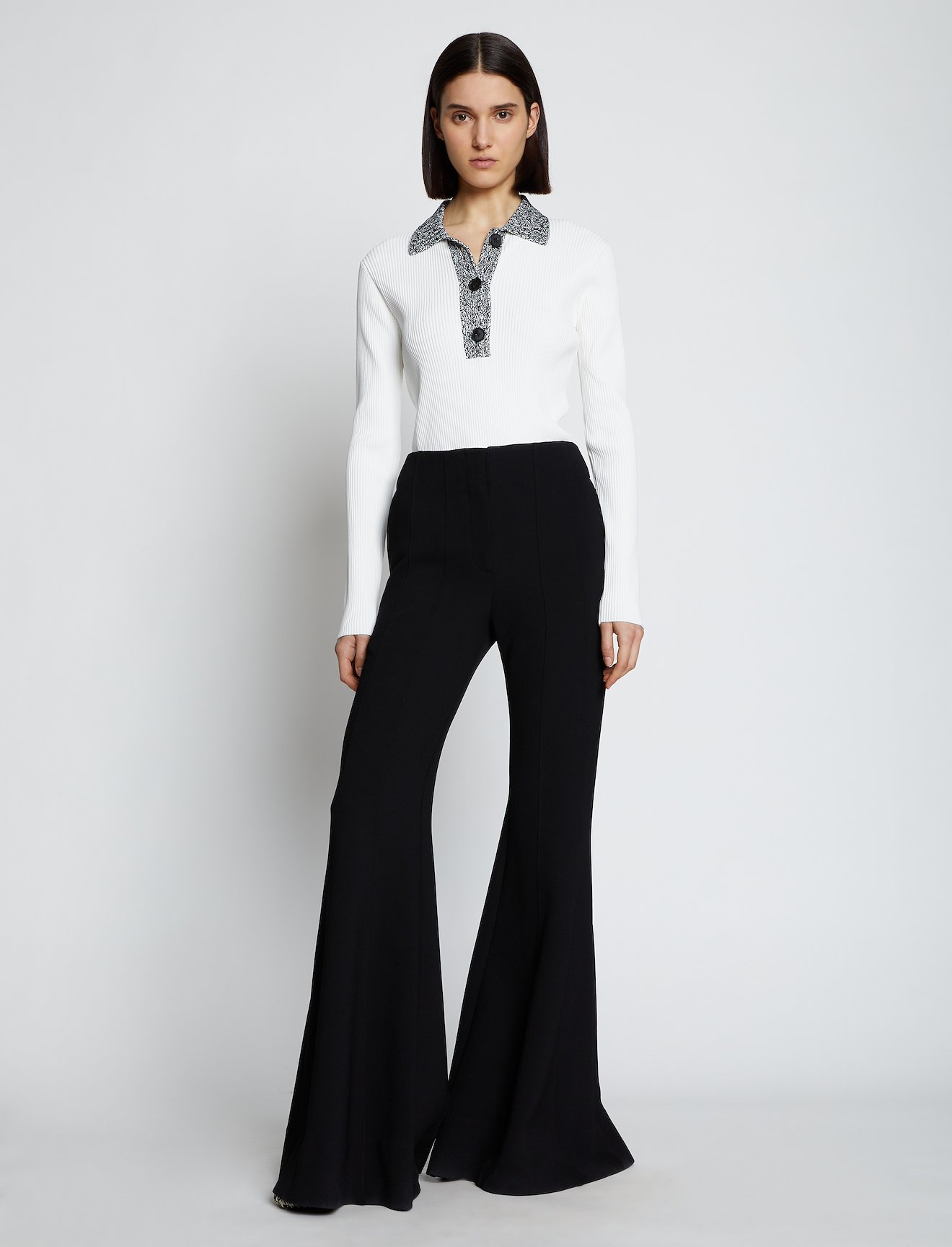 Matte Viscose Knit Top #1