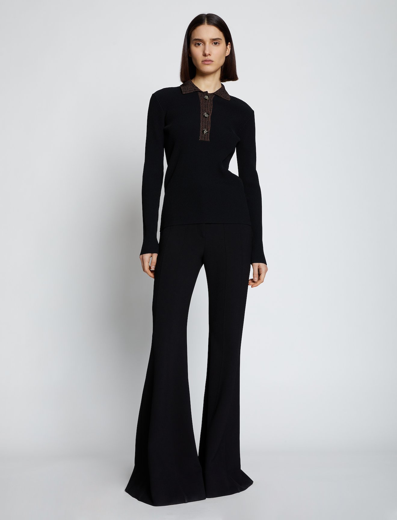 Matte Viscose Knit Top #1