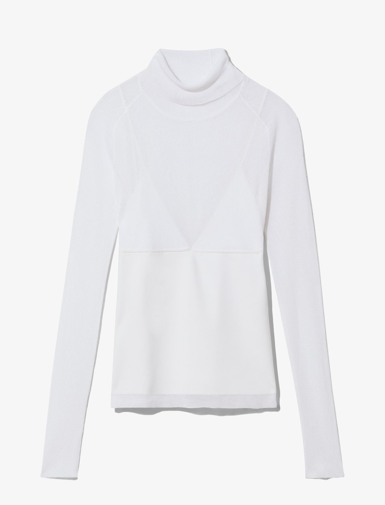 Matte Viscose Knit Turtleneck #4