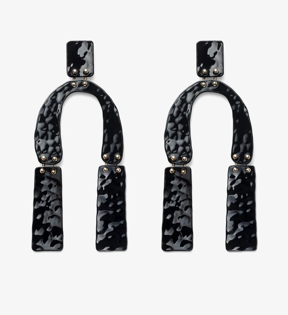 Medium Hammered Earrings