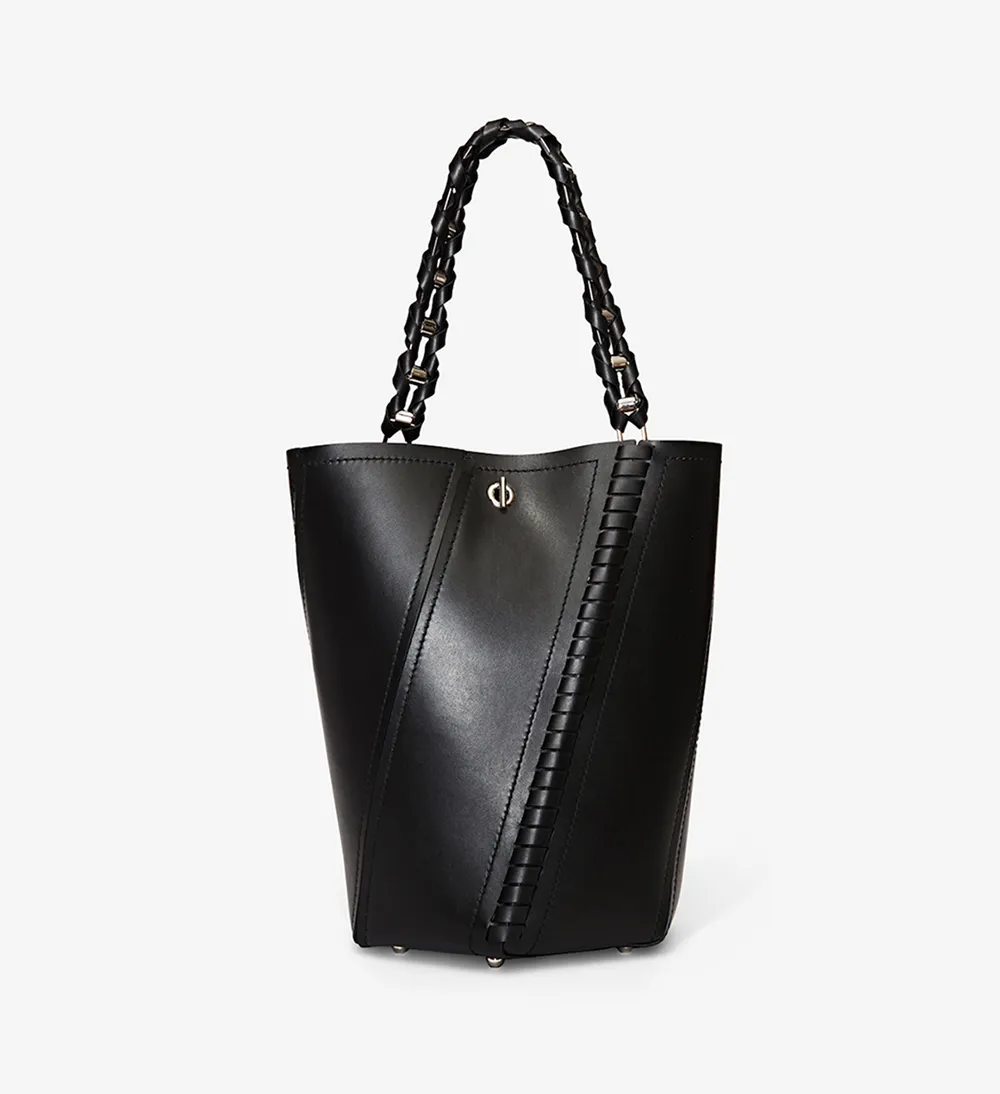 Medium Hex Bucket Bag