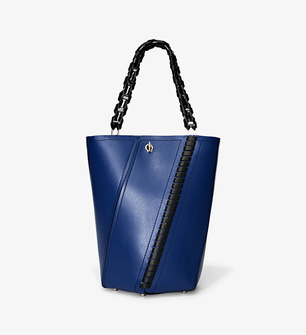 Medium Hex Bucket Bag