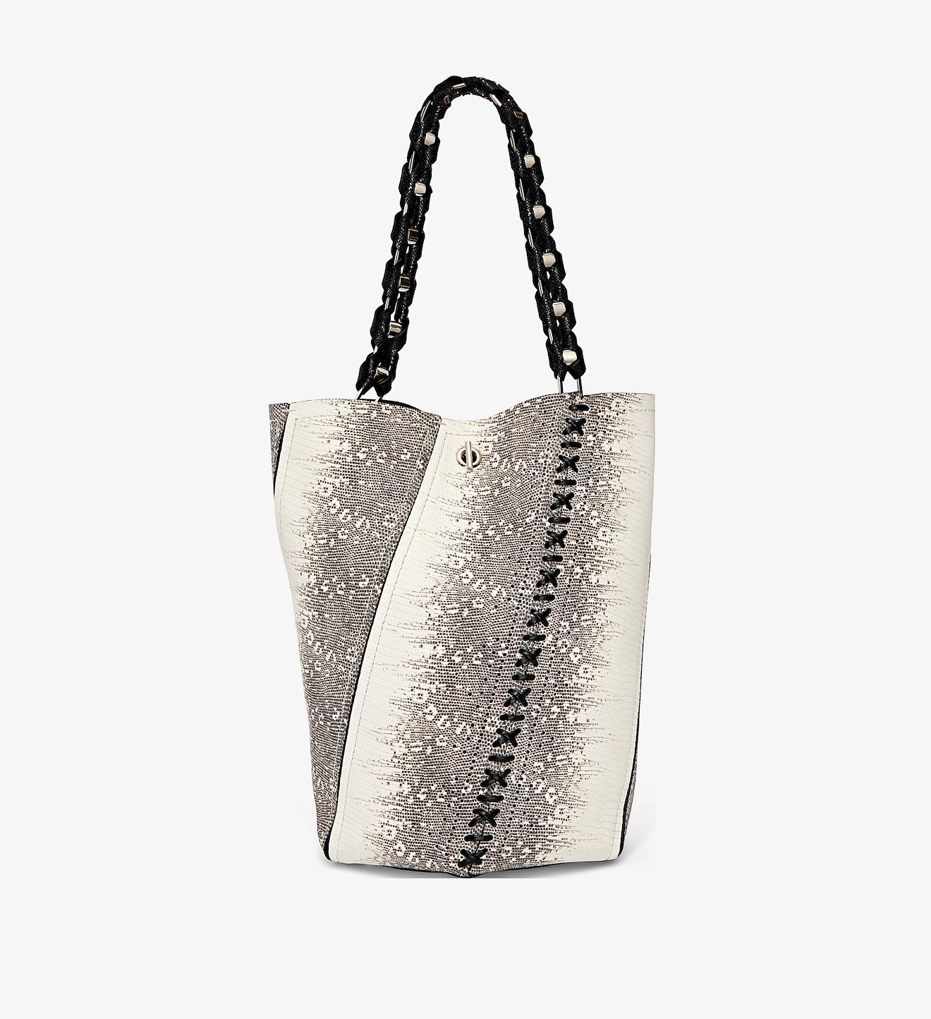 Medium Hex Bucket Bag