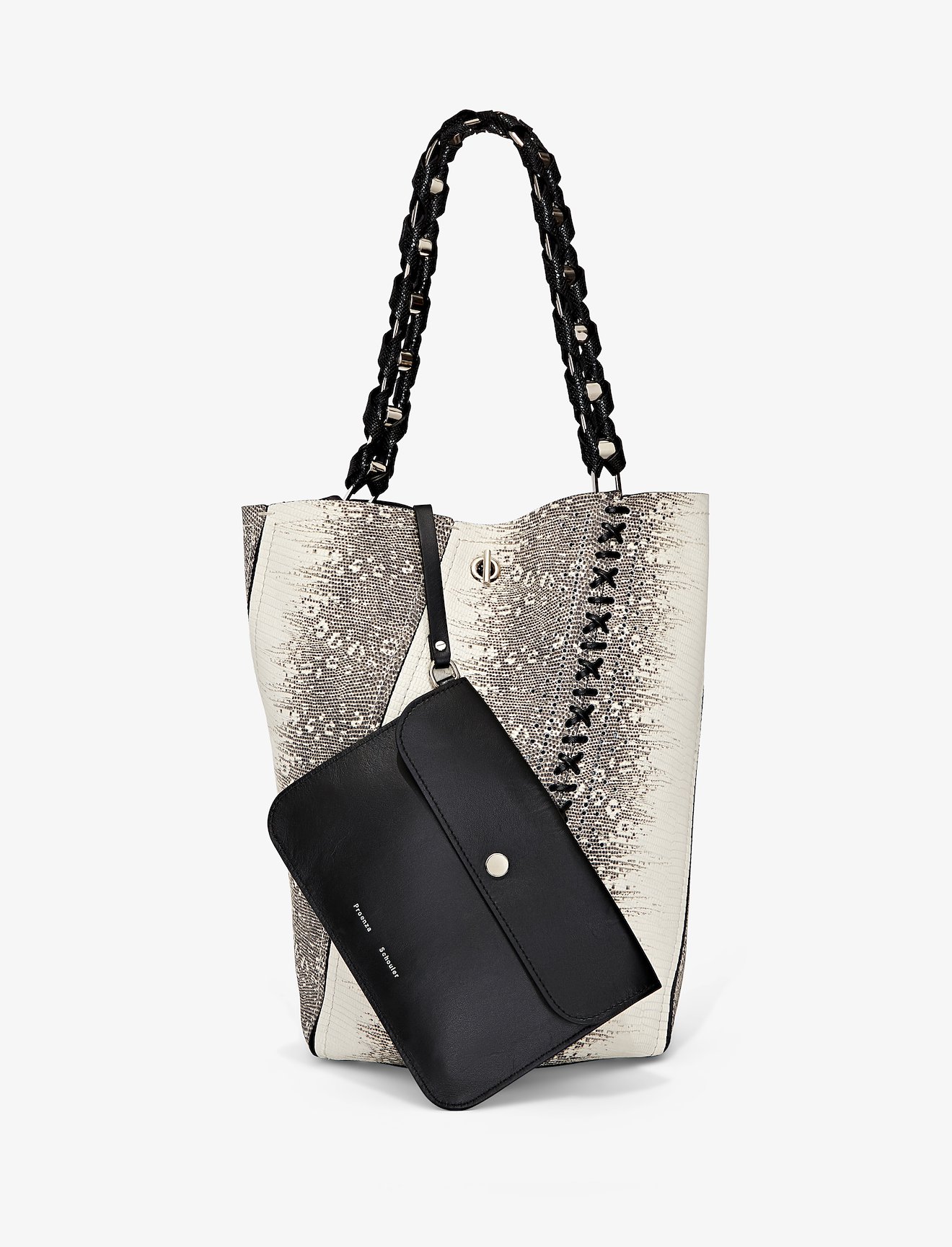 Medium Hex Bucket Bag #1