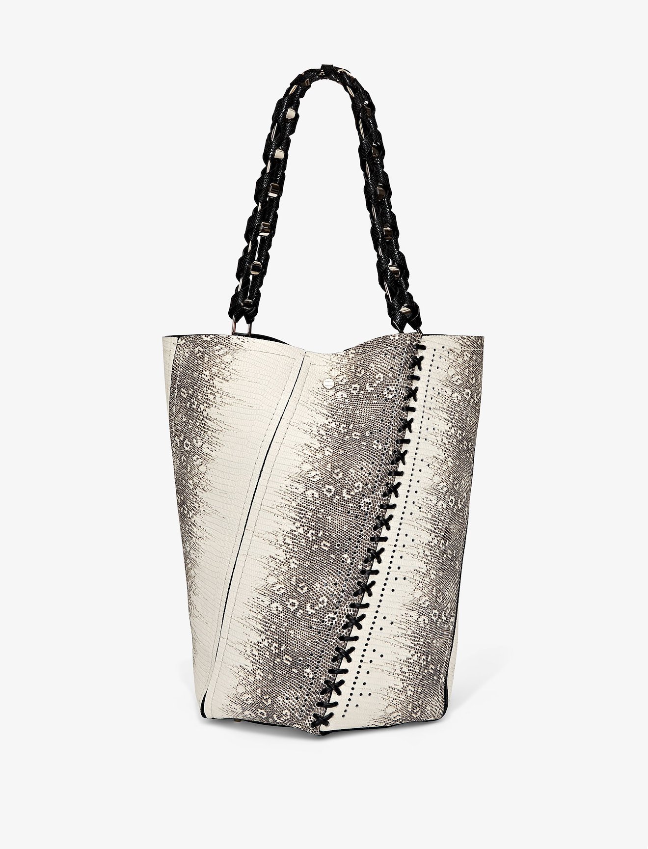Medium Hex Bucket Bag #3