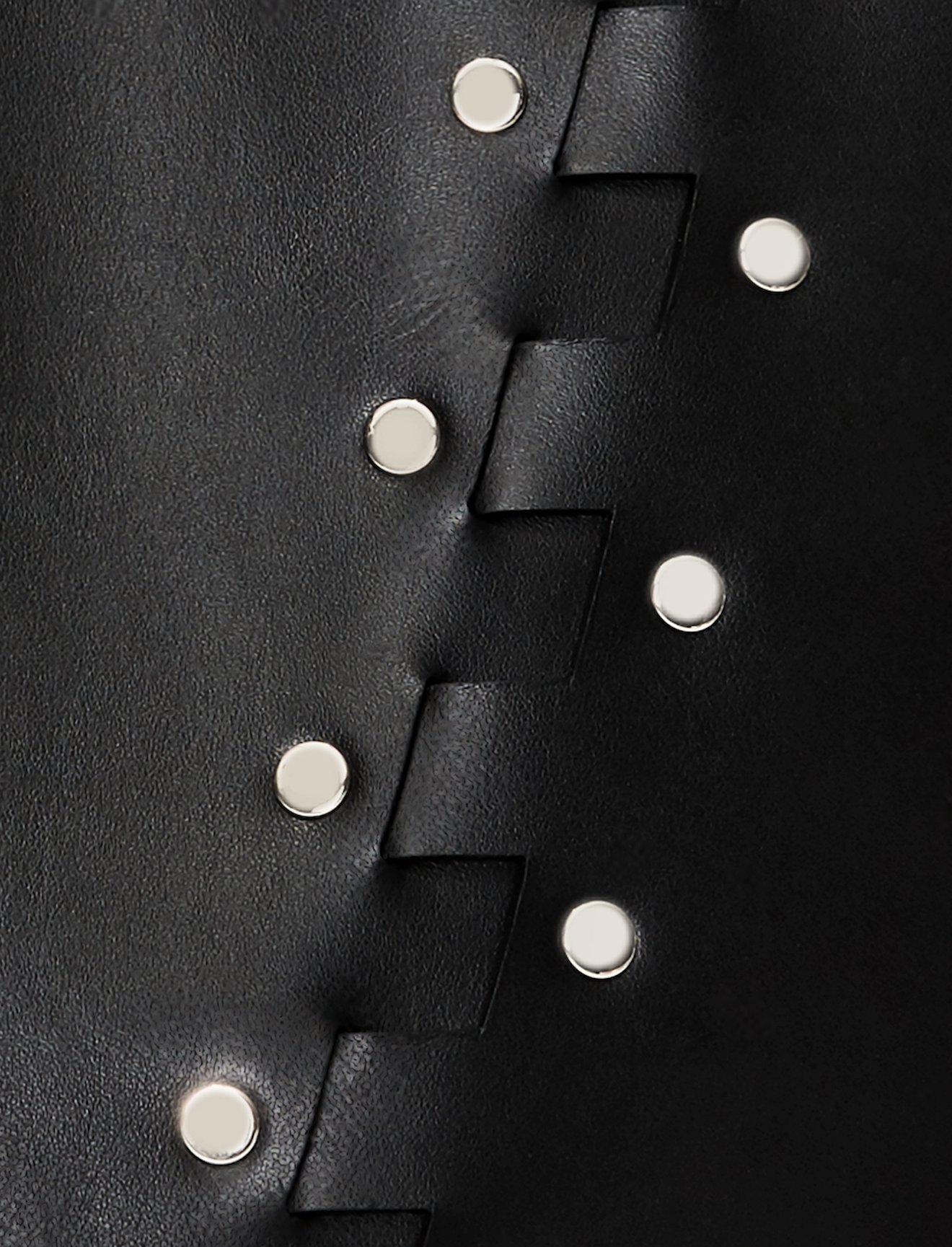 Medium Studded Hex Bucket Bag #3