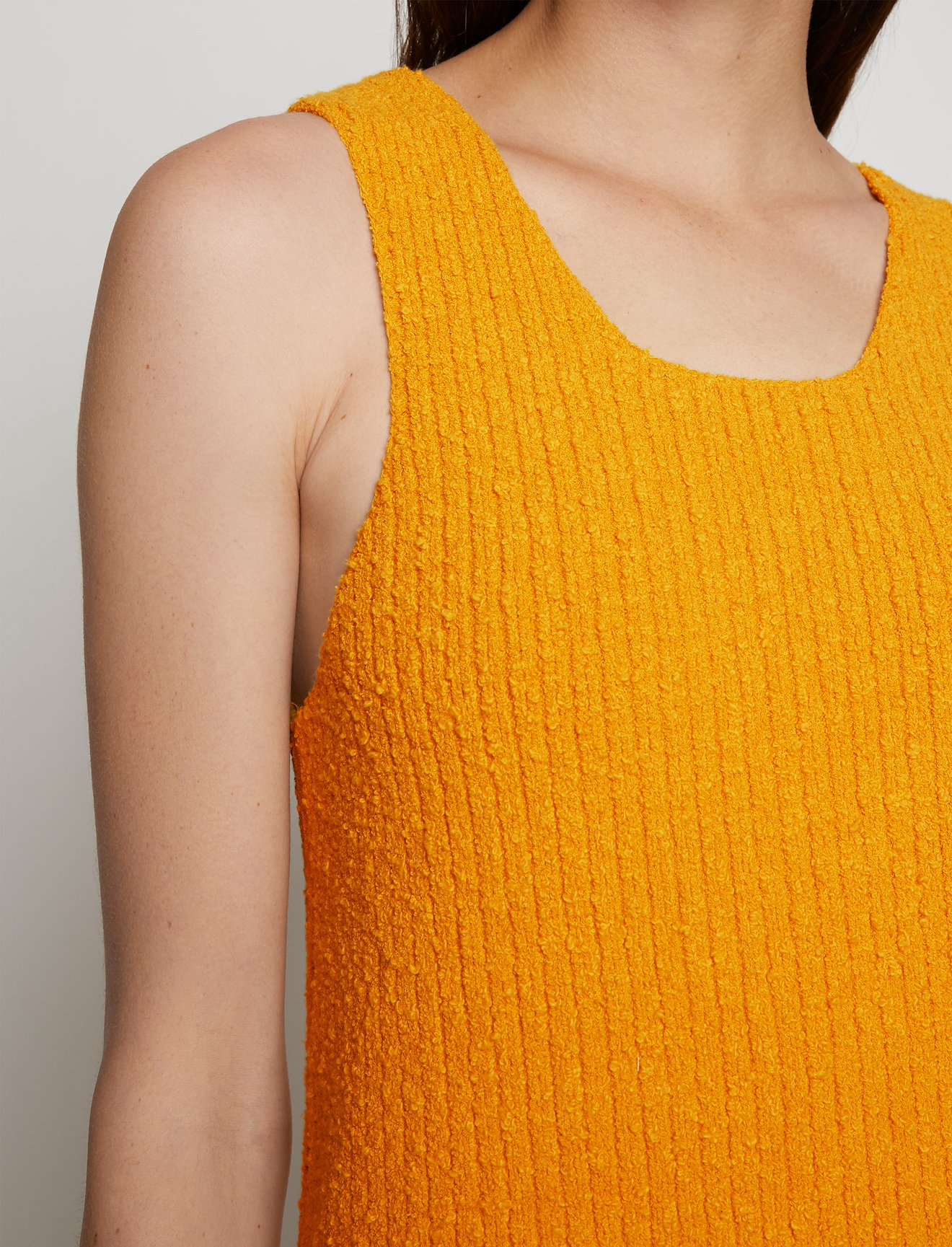 Melange Boucle Knit Tank #4