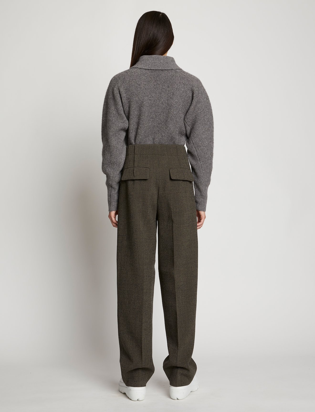 Melange Suiting Pants #2