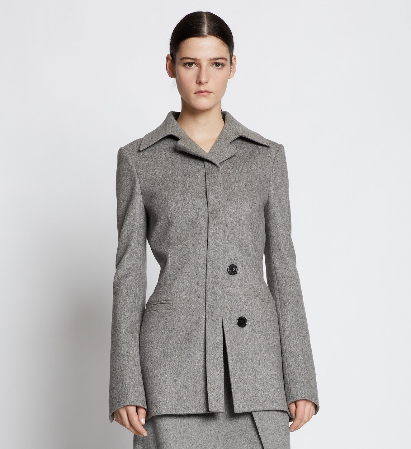 Melange Wool Jacket