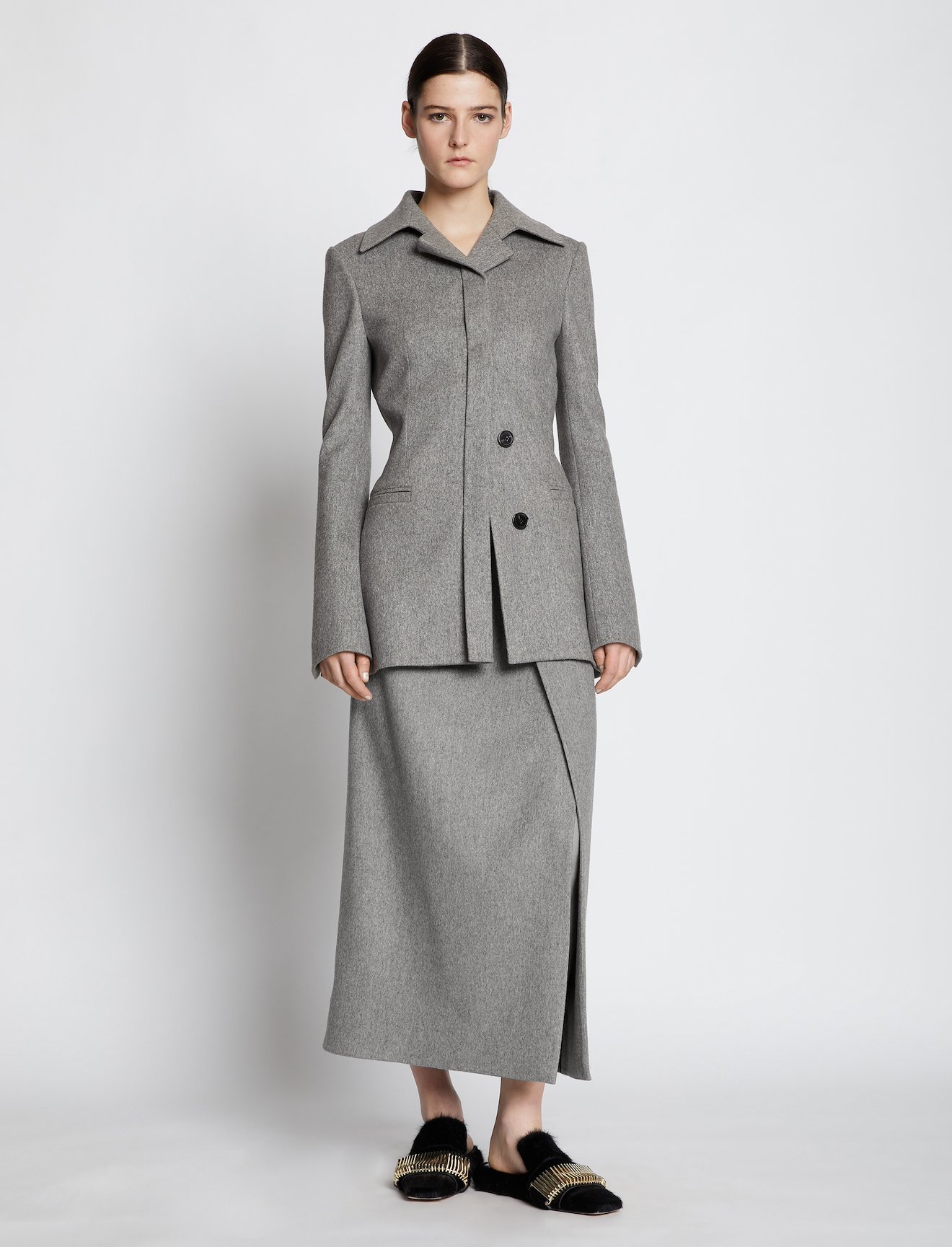 Melange Wool Jacket #1