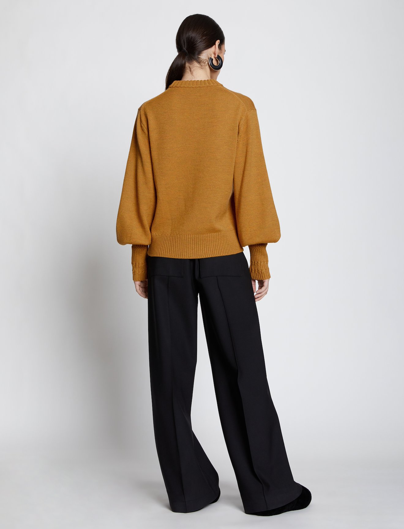Merino Balloon Sleeve Sweater #2