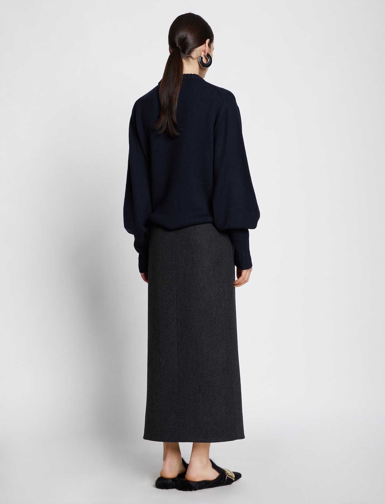 Merino Balloon Sleeve Sweater #2