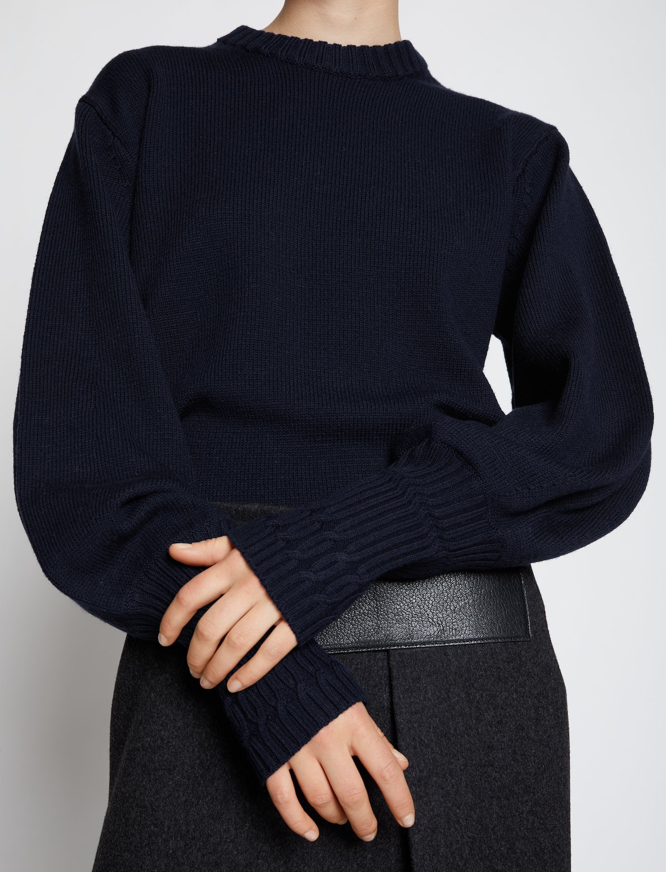 Merino Balloon Sleeve Sweater #4