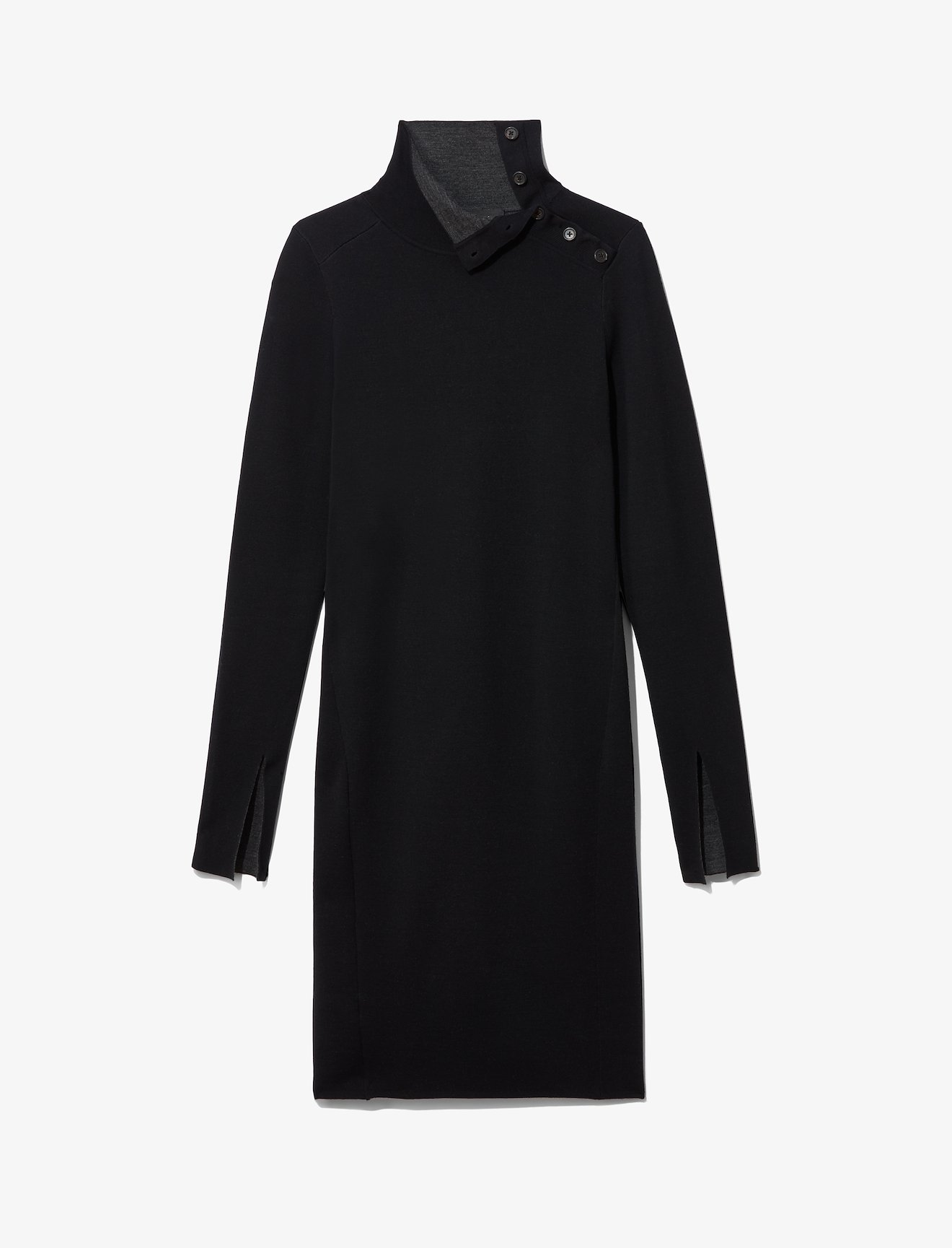 Merino Knit Long Sleeve Dress #4