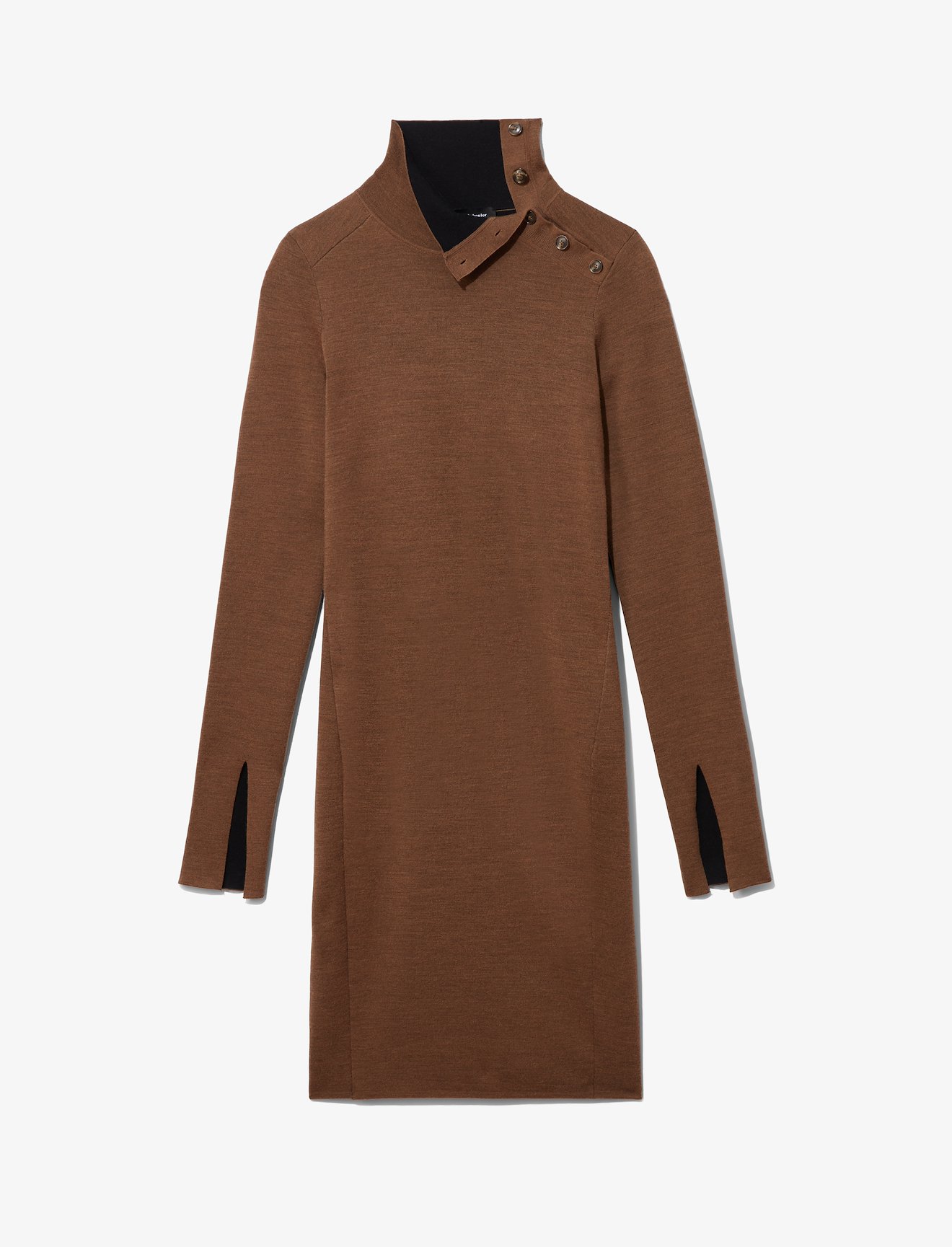Merino Knit Long Sleeve Dress #4