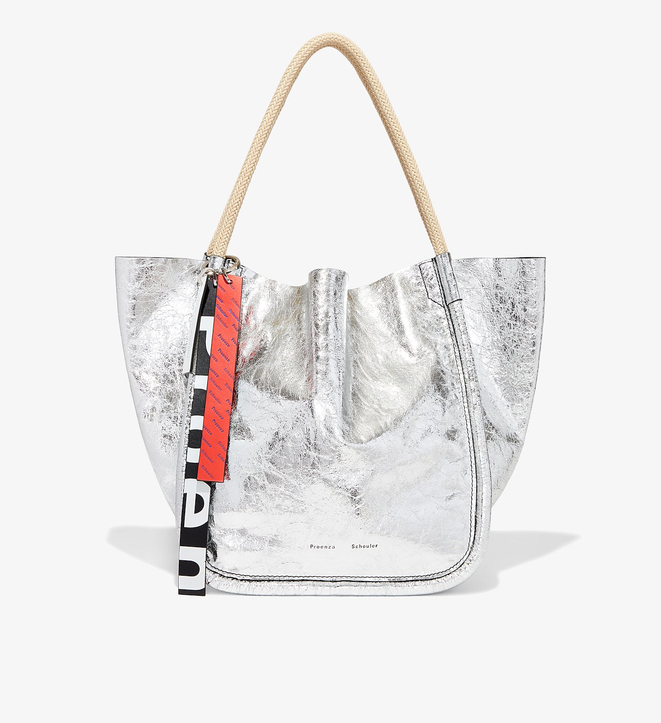 Metallic L Tote