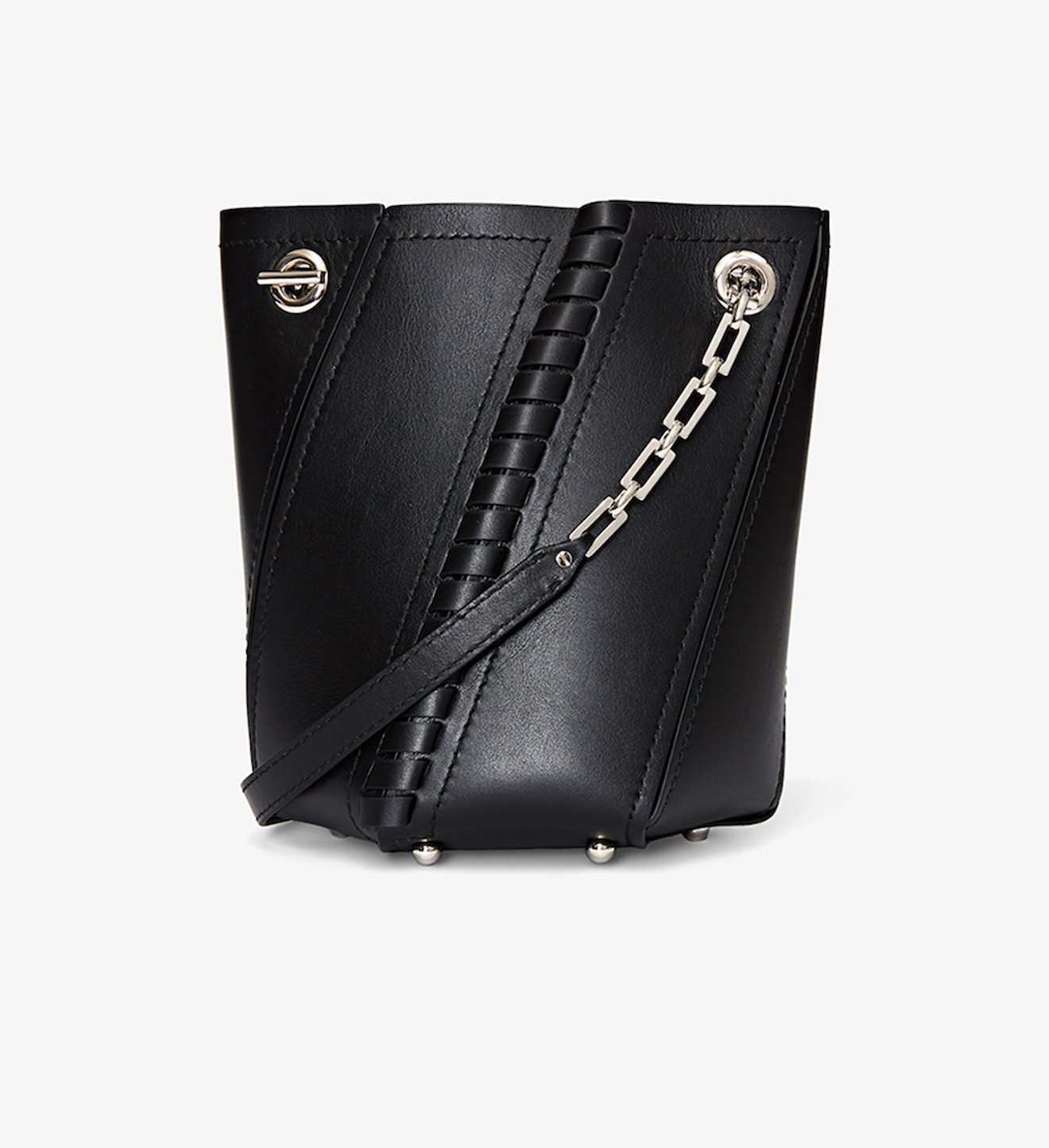 Mini Hex Bucket Bag
