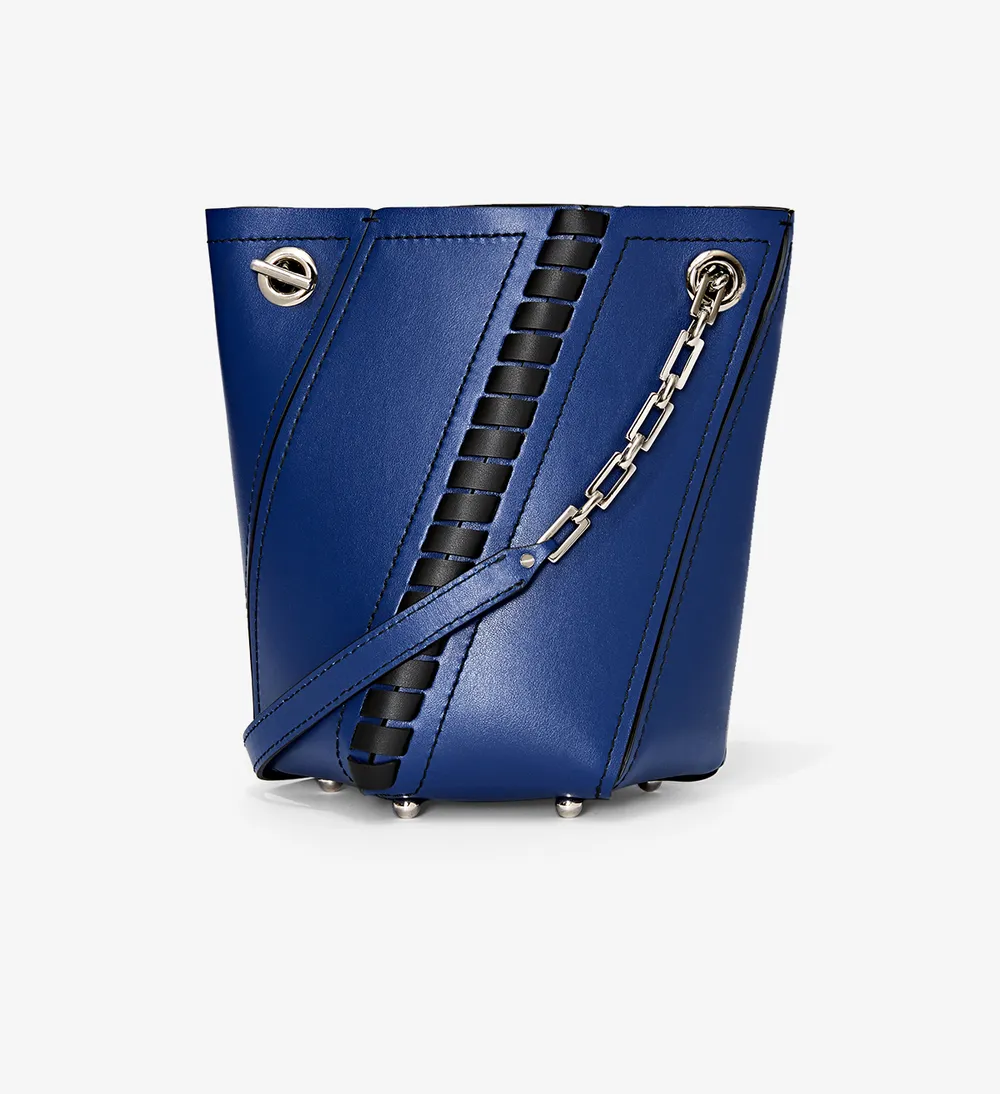 Mini Hex Bucket Bag