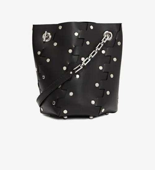 mini studded Hex bag