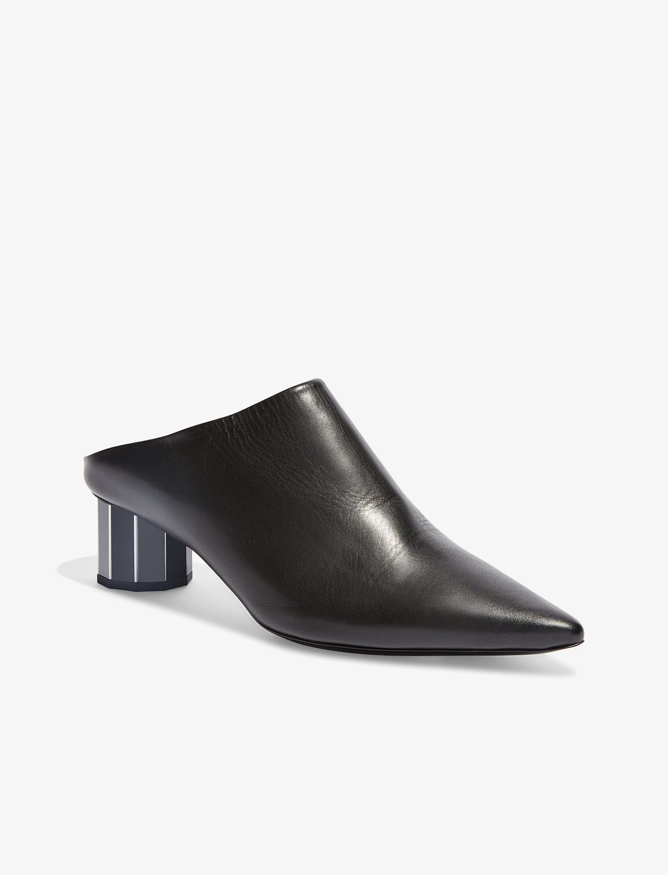 Mirrored Heel Mules #1