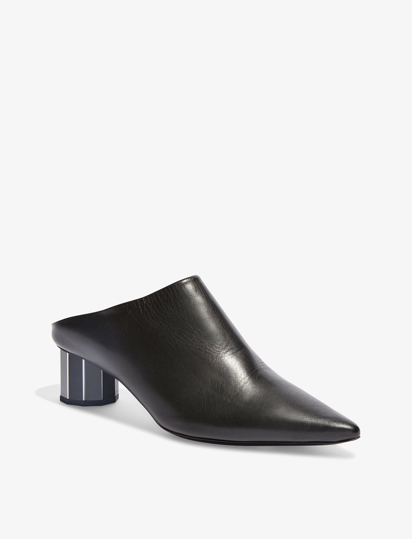 Mirrored Heel Mules #1