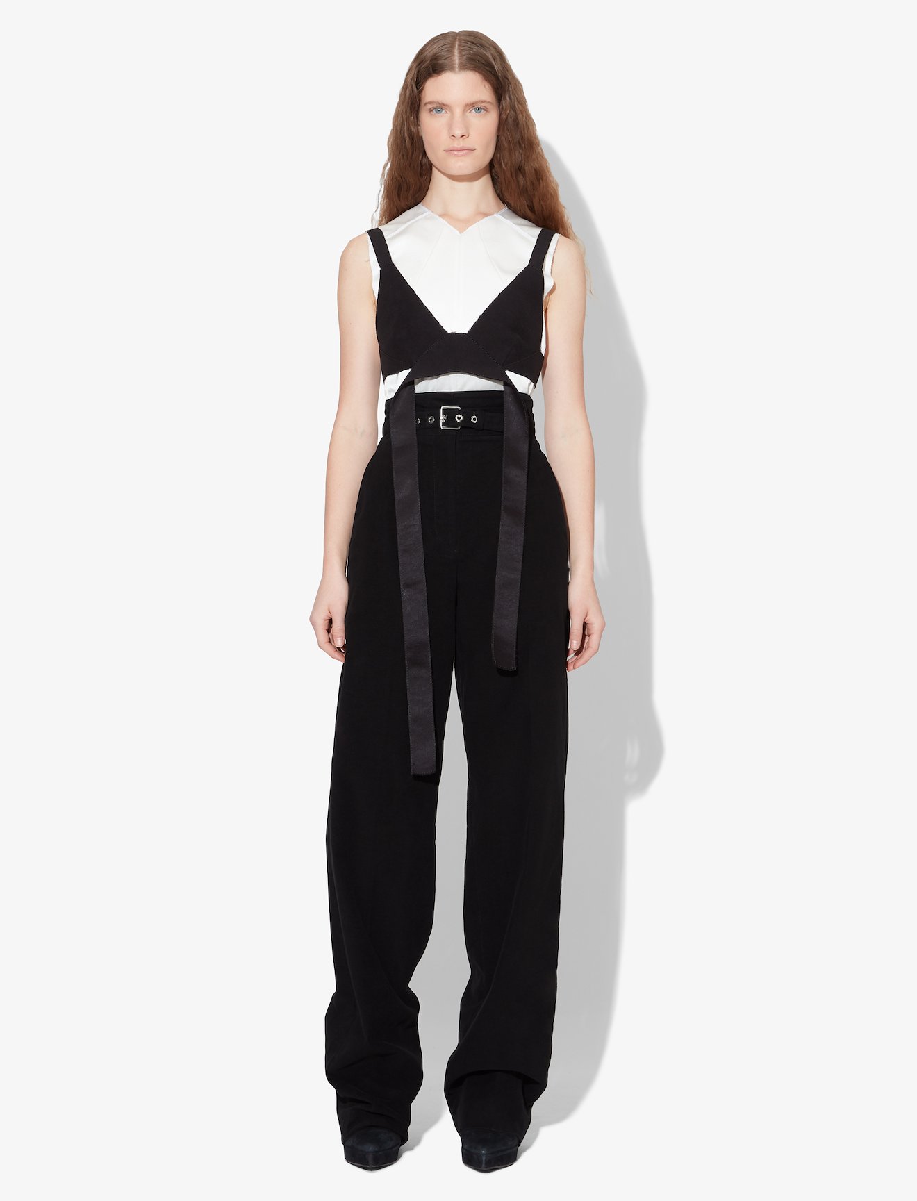 Moleskin High Waisted Pants #1