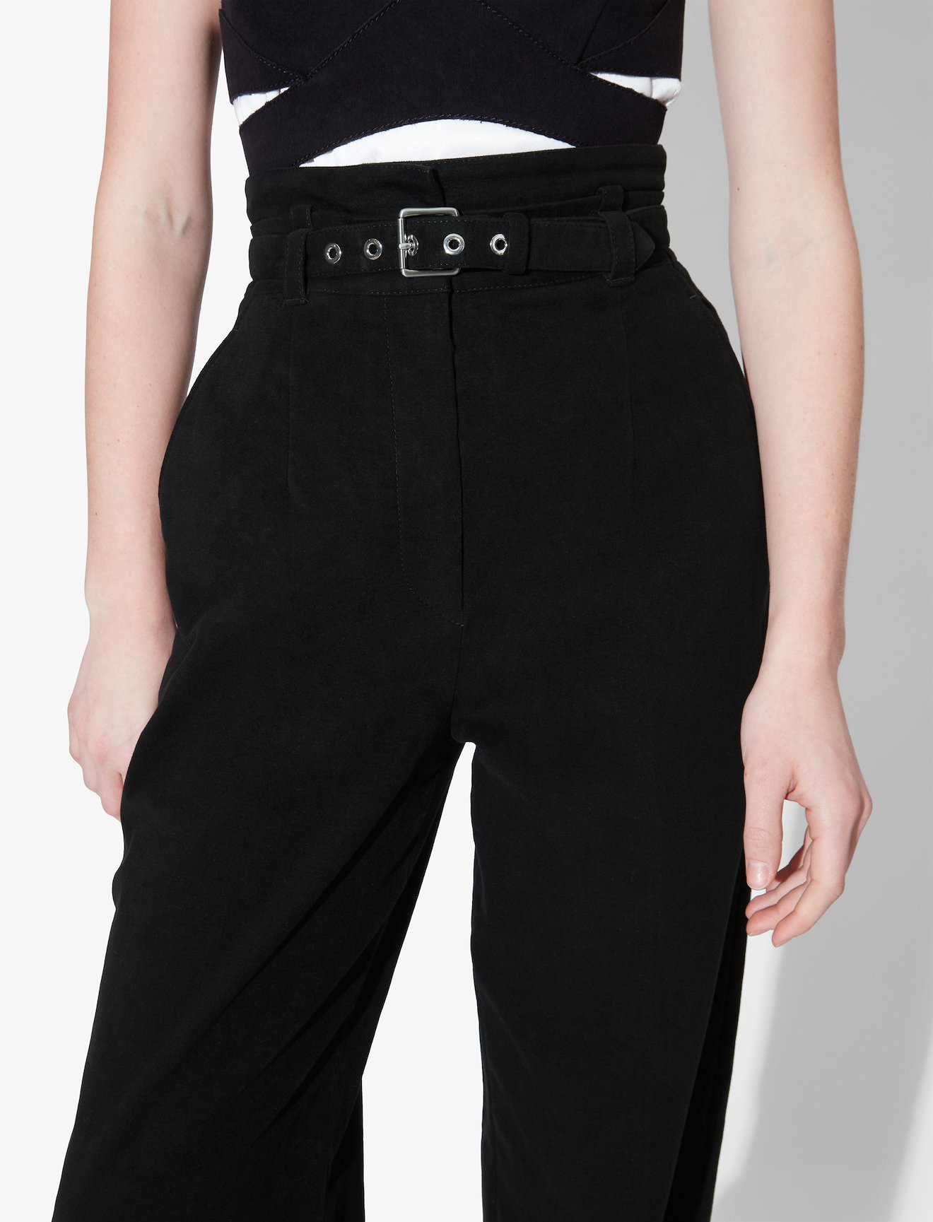Moleskin High Waisted Pants #3