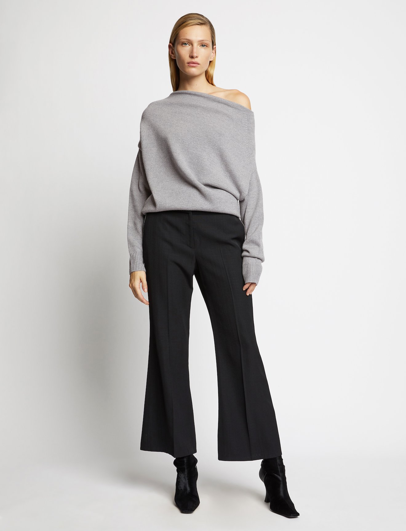 Off Shoulder Merino Sweater #1