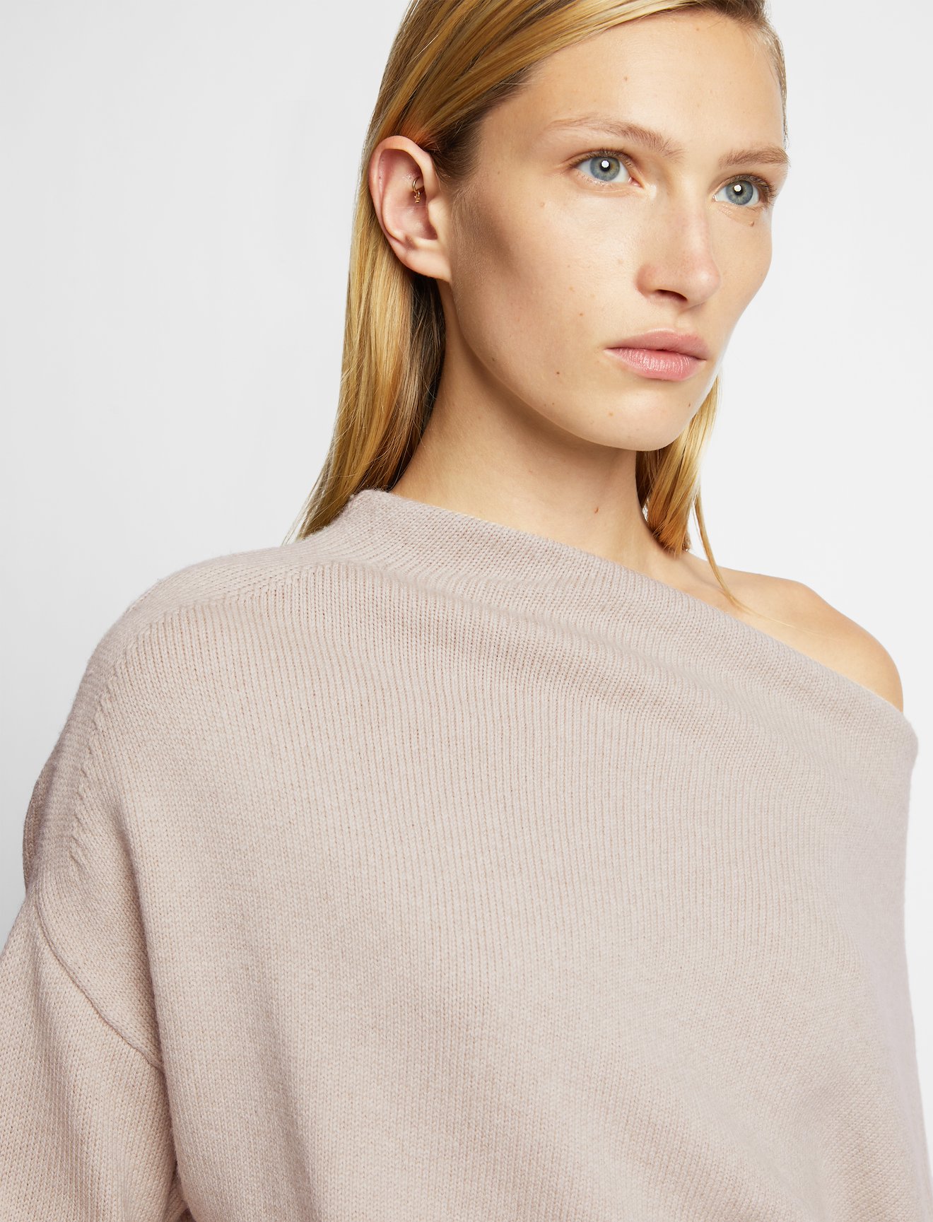 Off Shoulder Merino Sweater #3