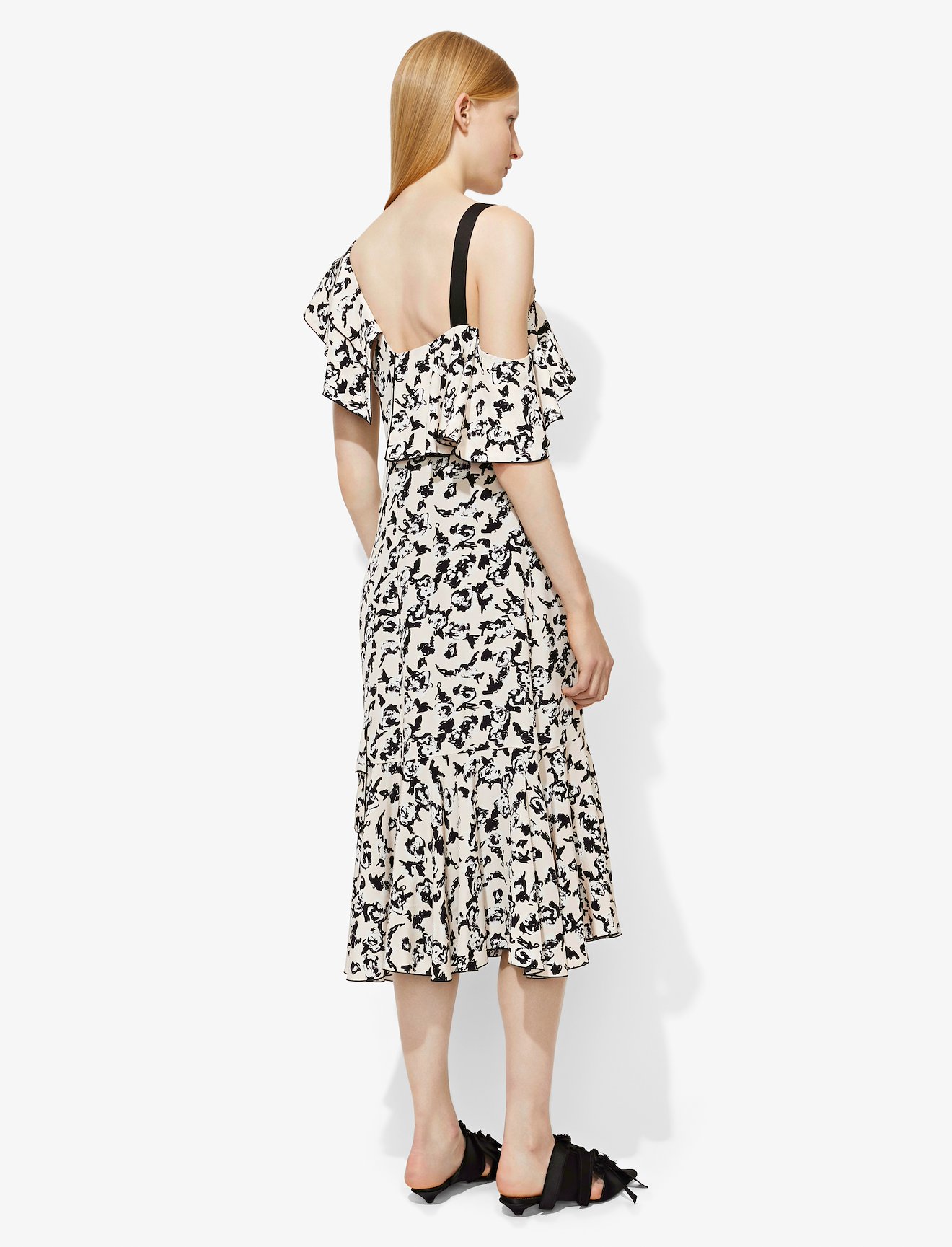 One Shoulder Ruffle Dress #2