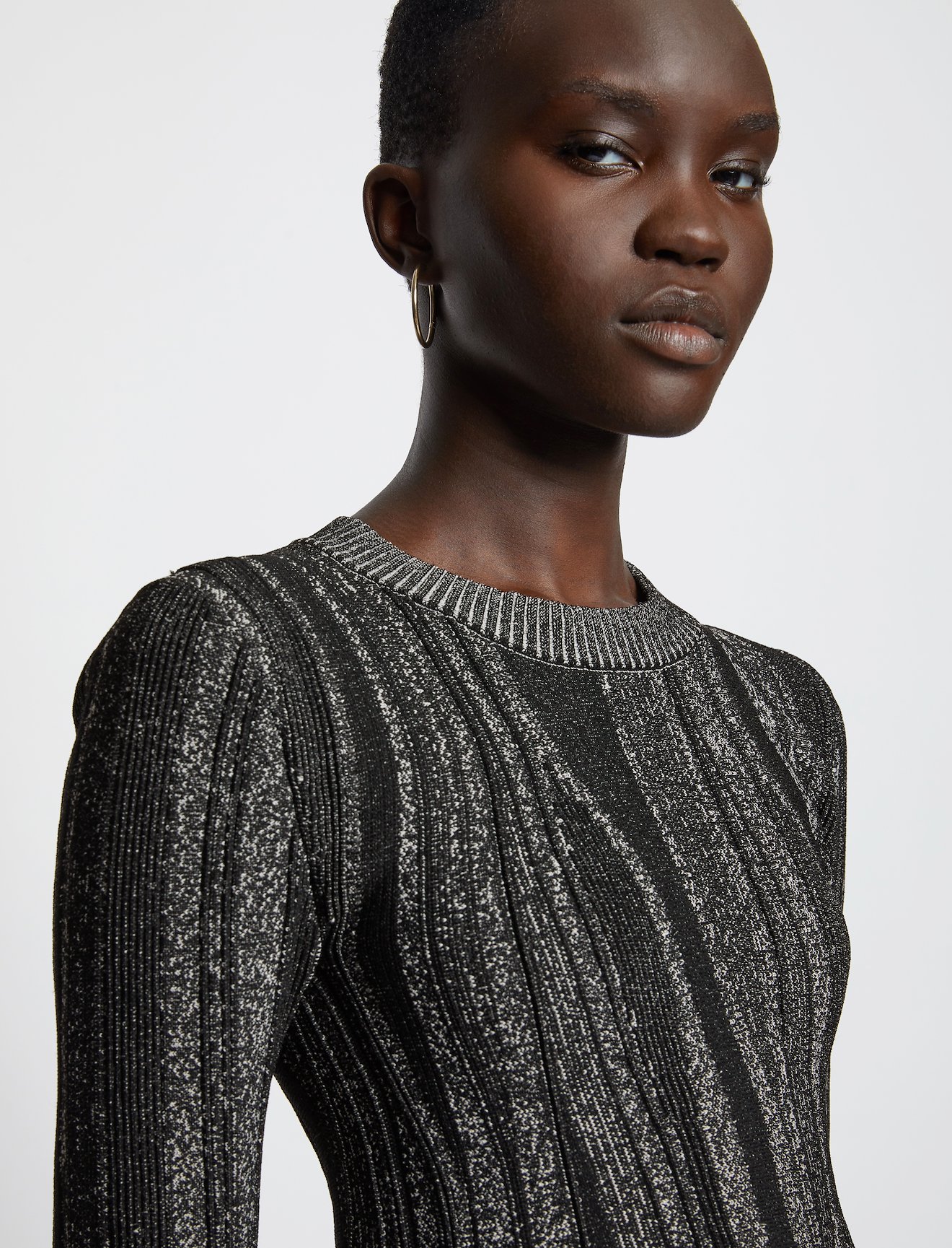 Ottoman Peplum Knit Top #3