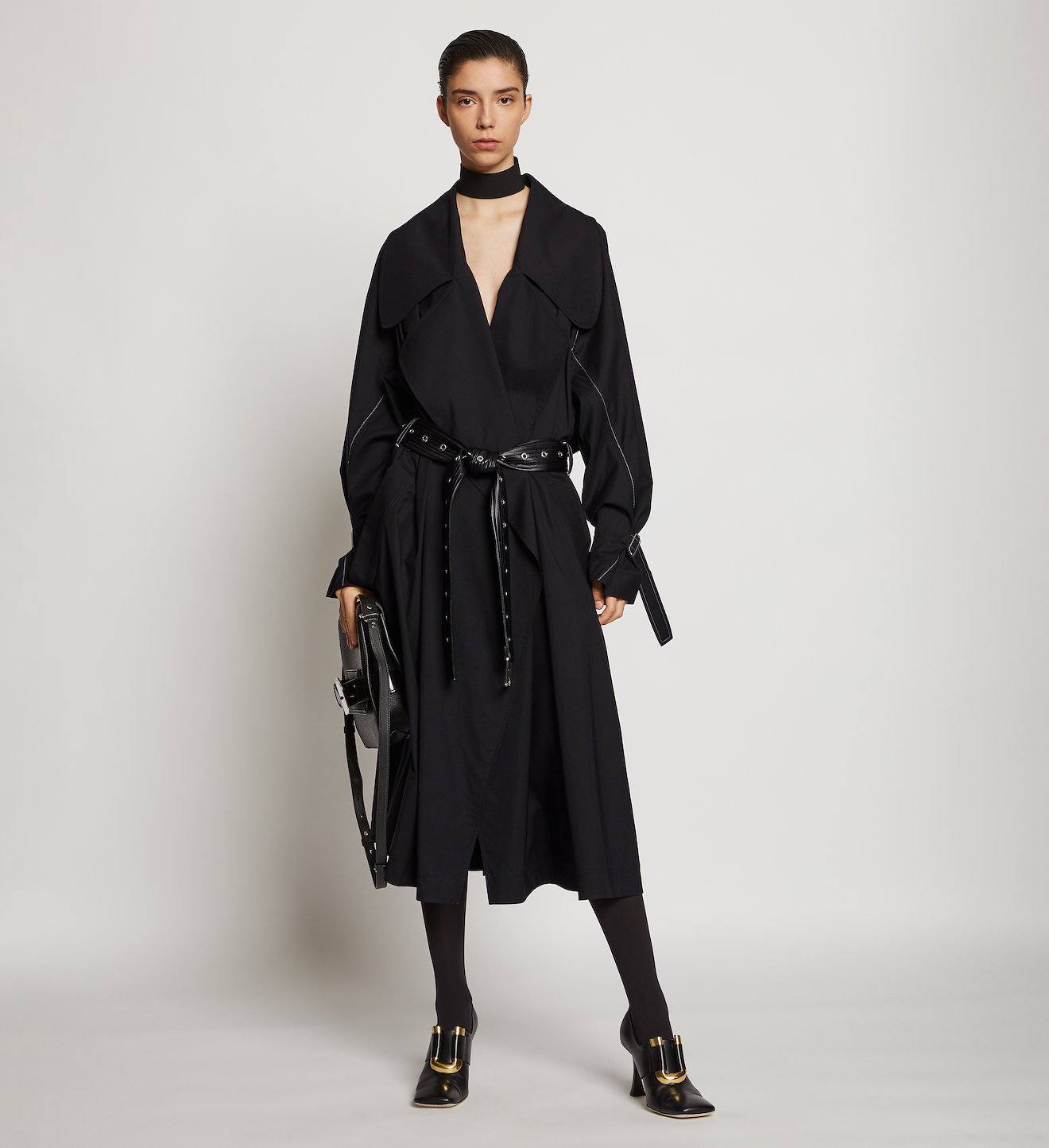 Oversized Parachute Suiting Coat