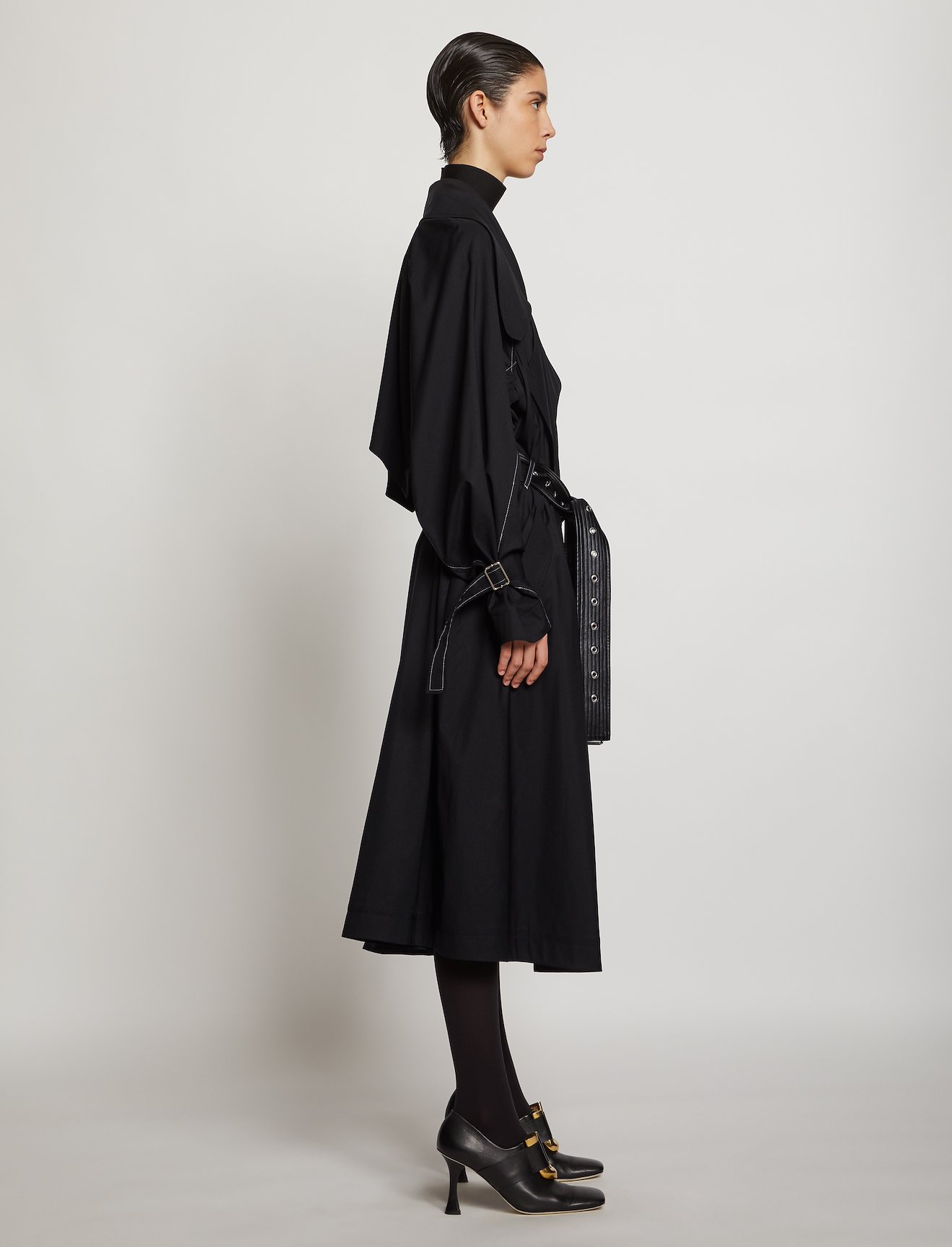 Oversized Parachute Suiting Coat #1