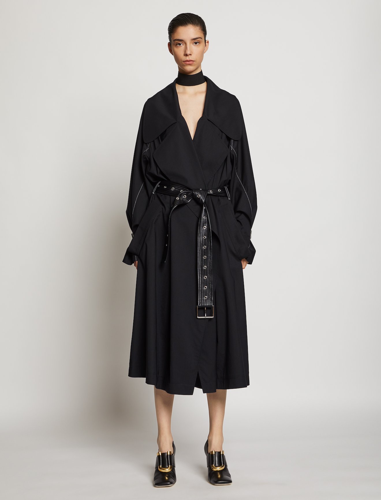 Oversized Parachute Suiting Coat #5