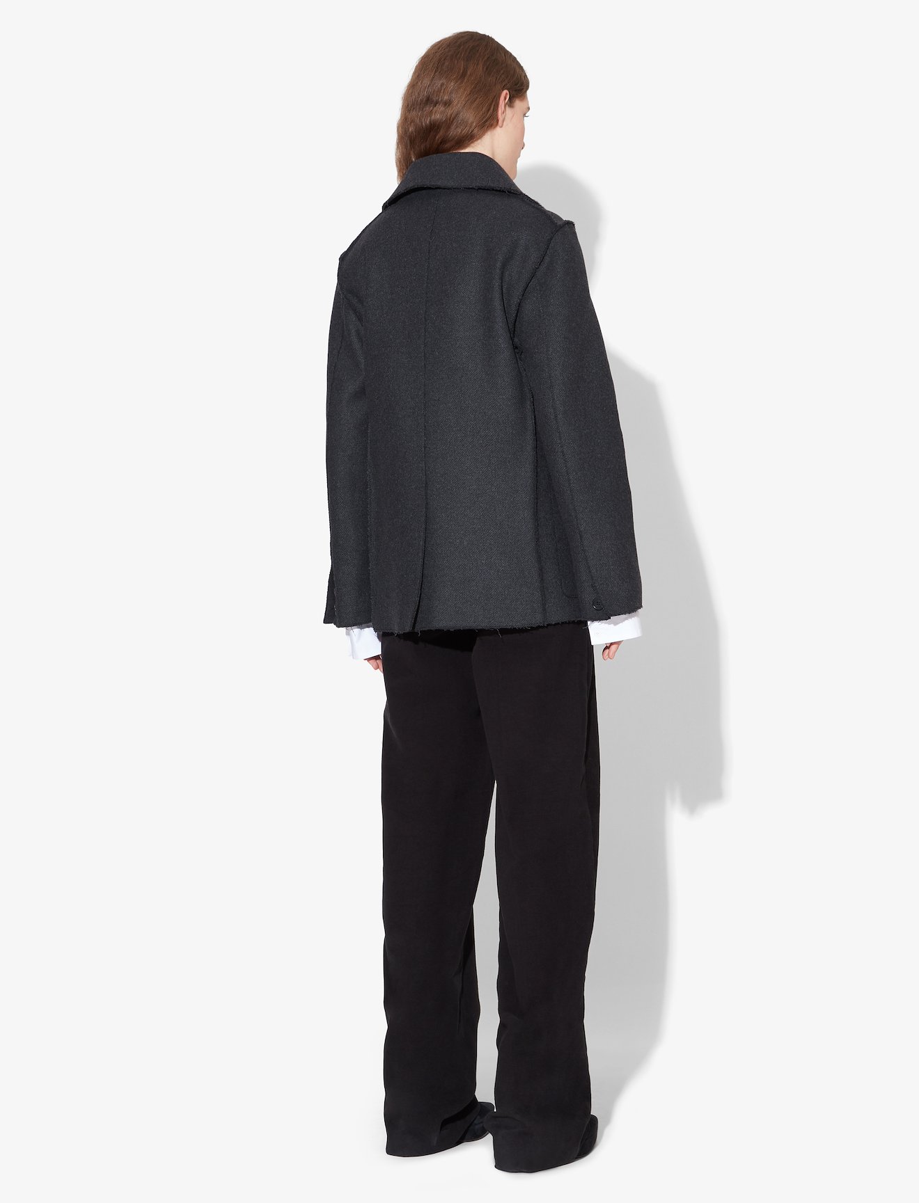 Oversized Wool Cashmere Peacoat #2