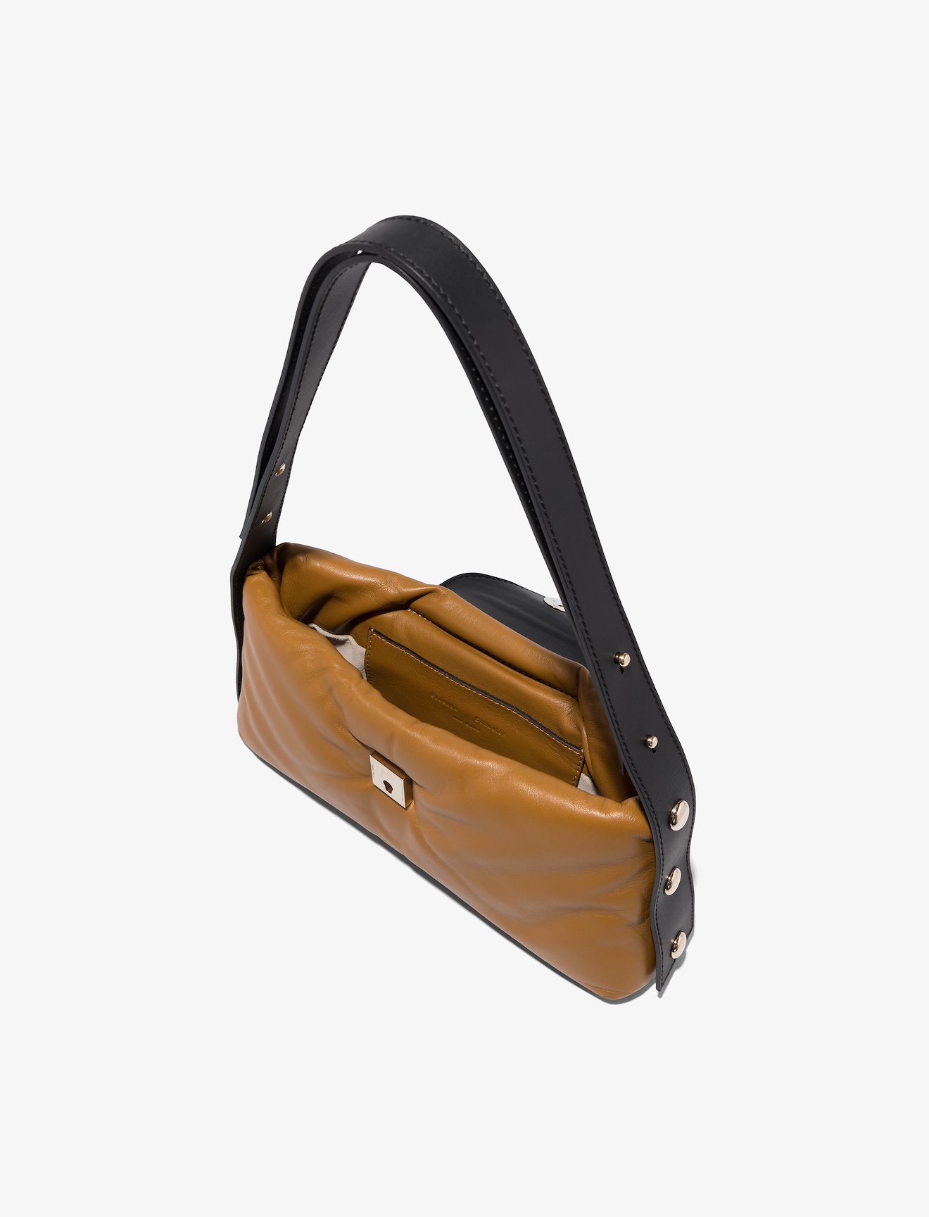 Padded Latch Shoulder Bag #4