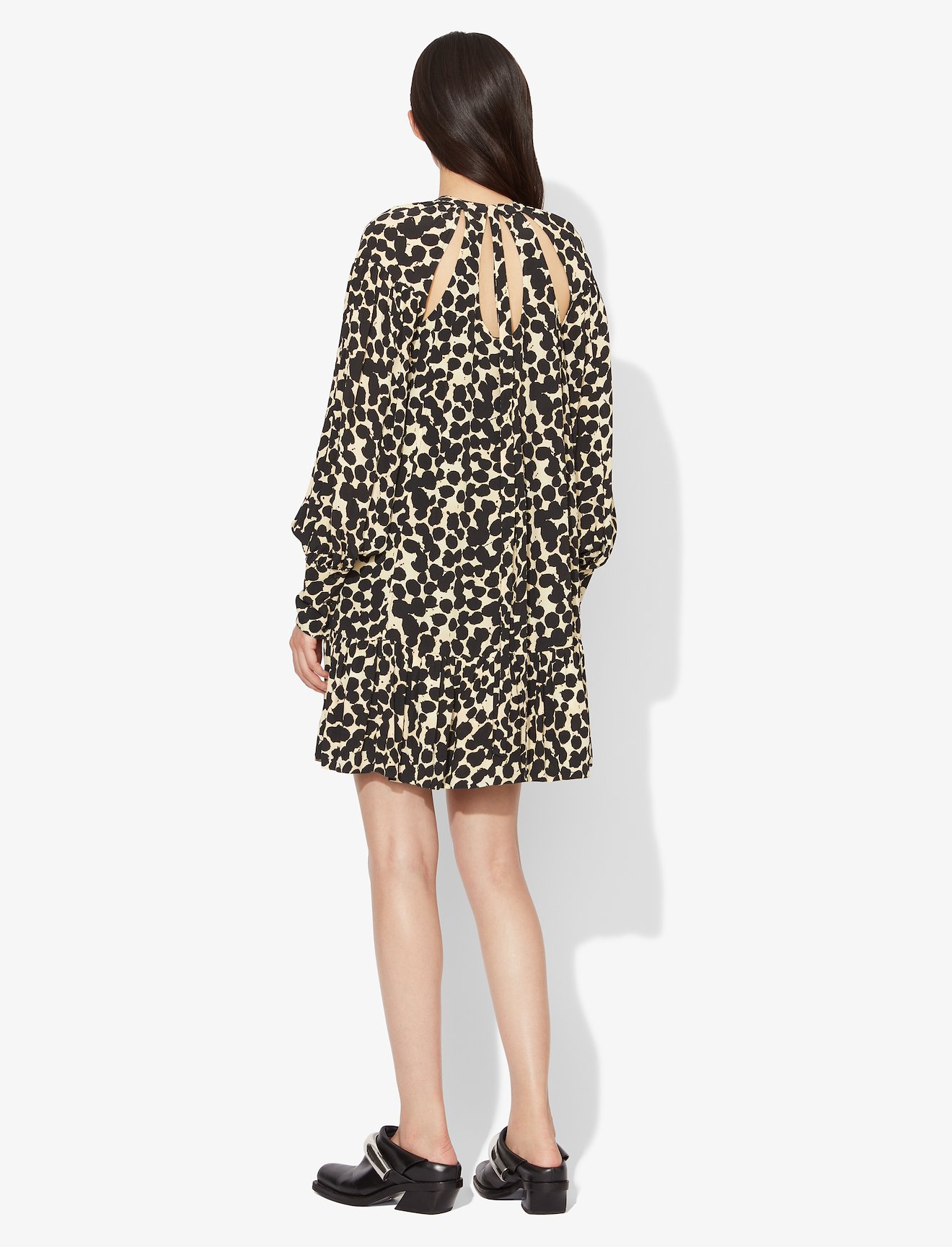 Painted Dot Long Sleeve Dress #2