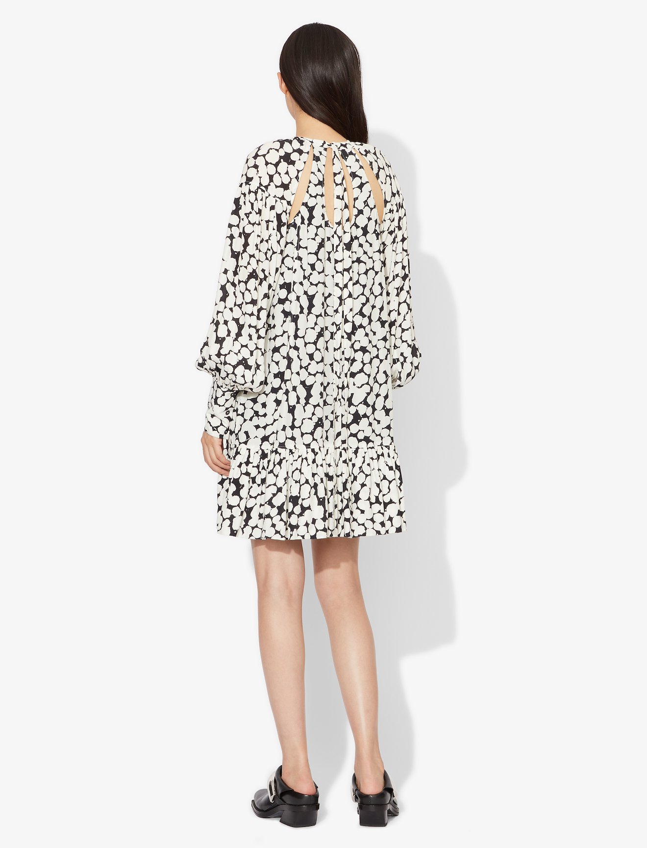 Painted Dot Long Sleeve Dress #2