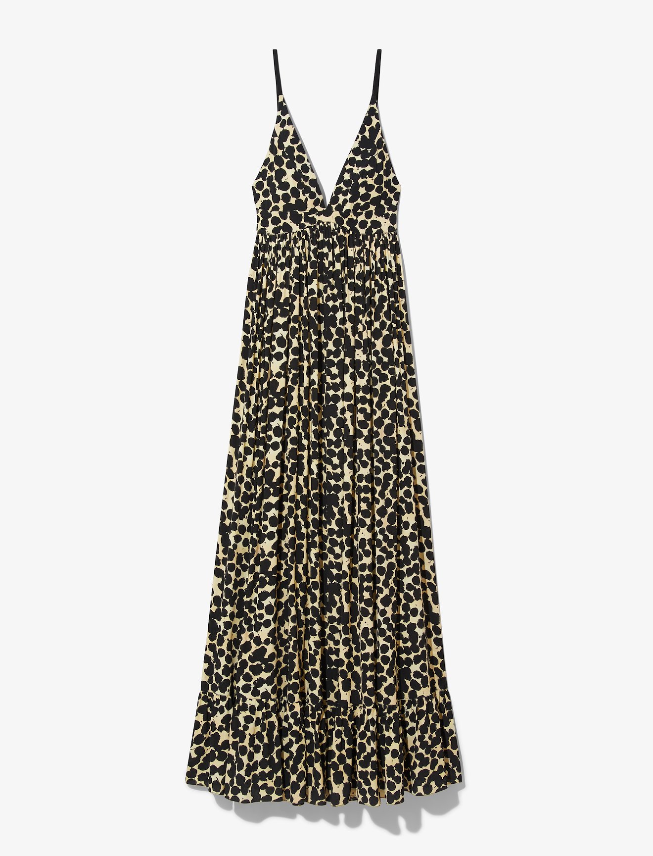Painted Dot Maxi Dress #4