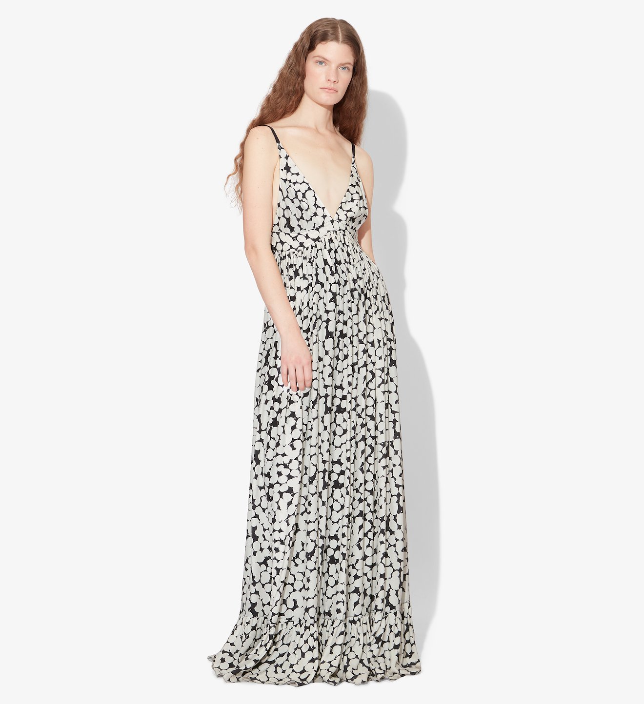 Painted Dot Maxi Dress